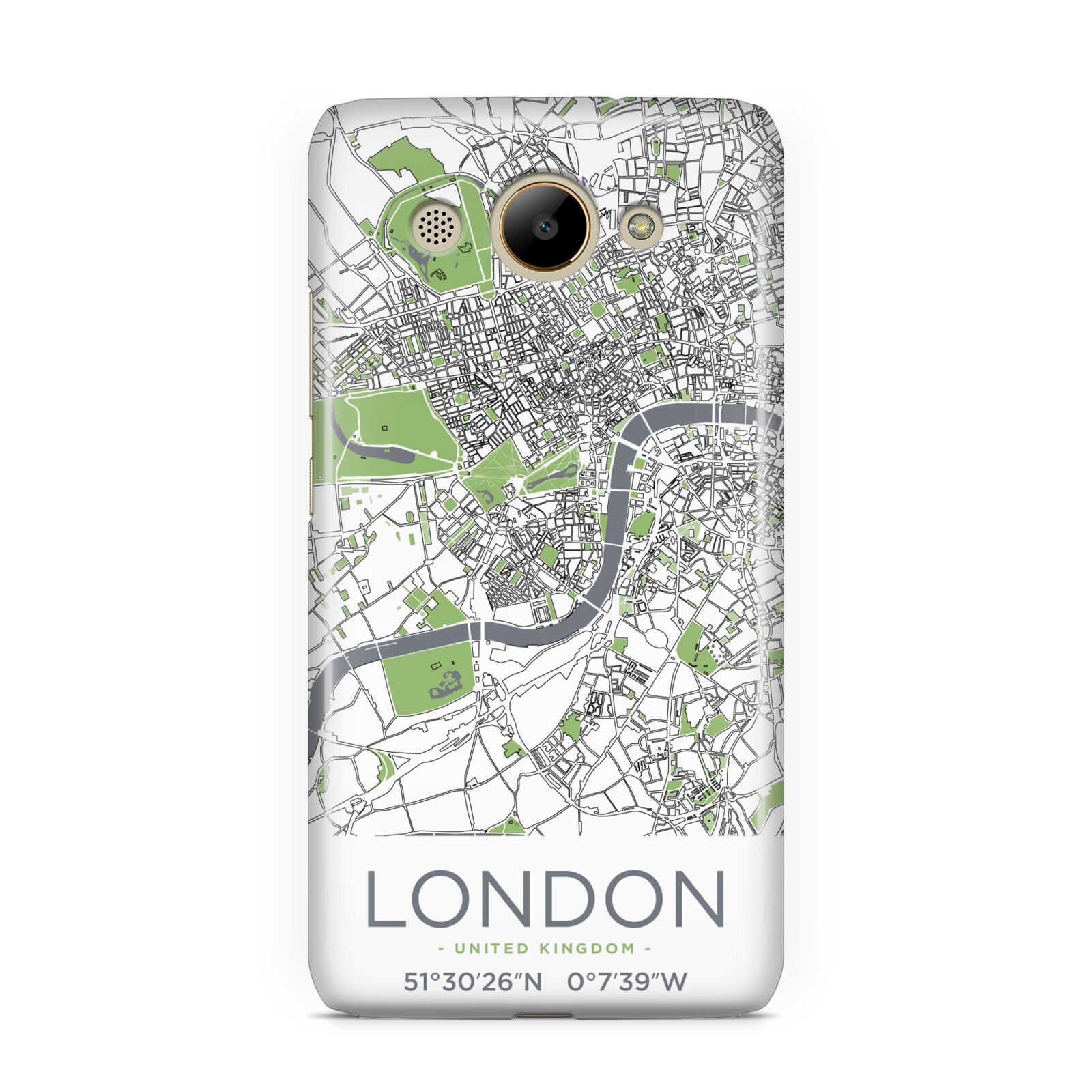 Map of London Huawei Y3 2017