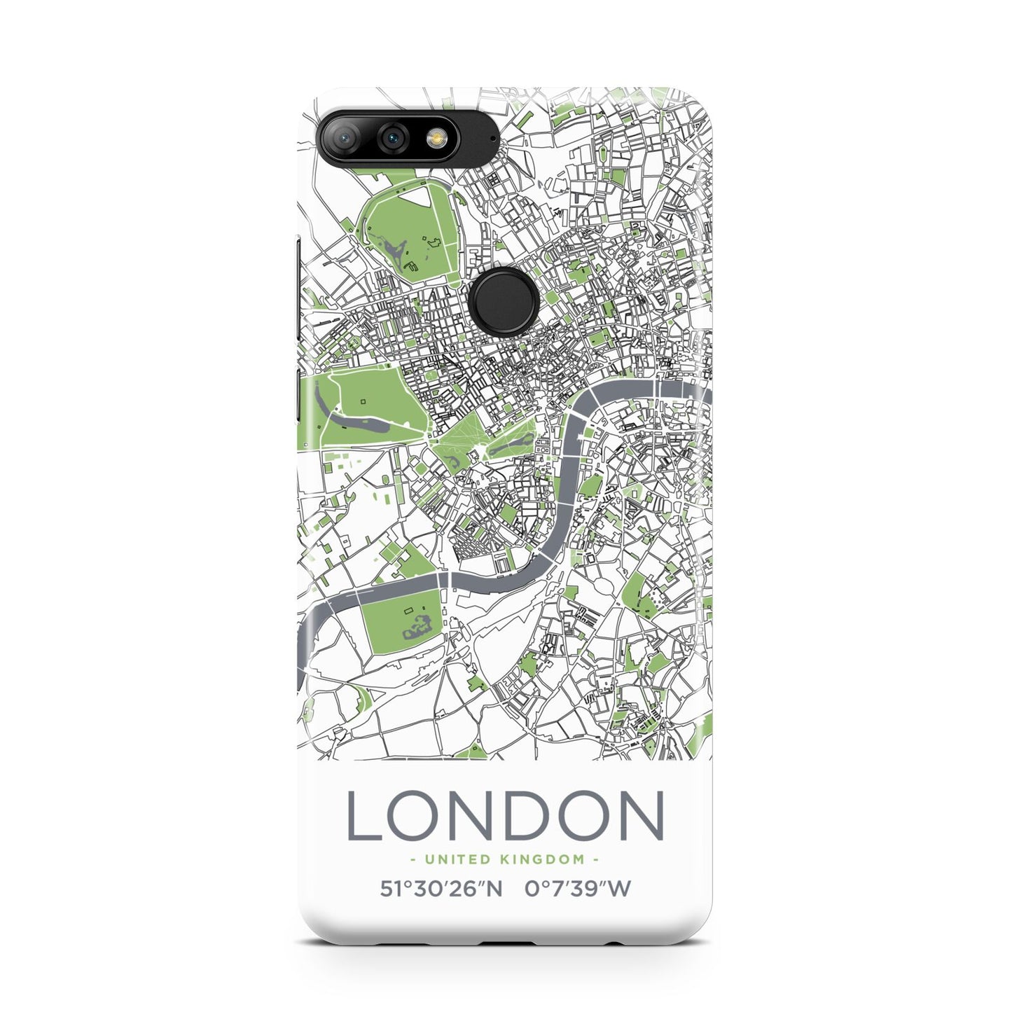 Map of London Huawei Y7 2018