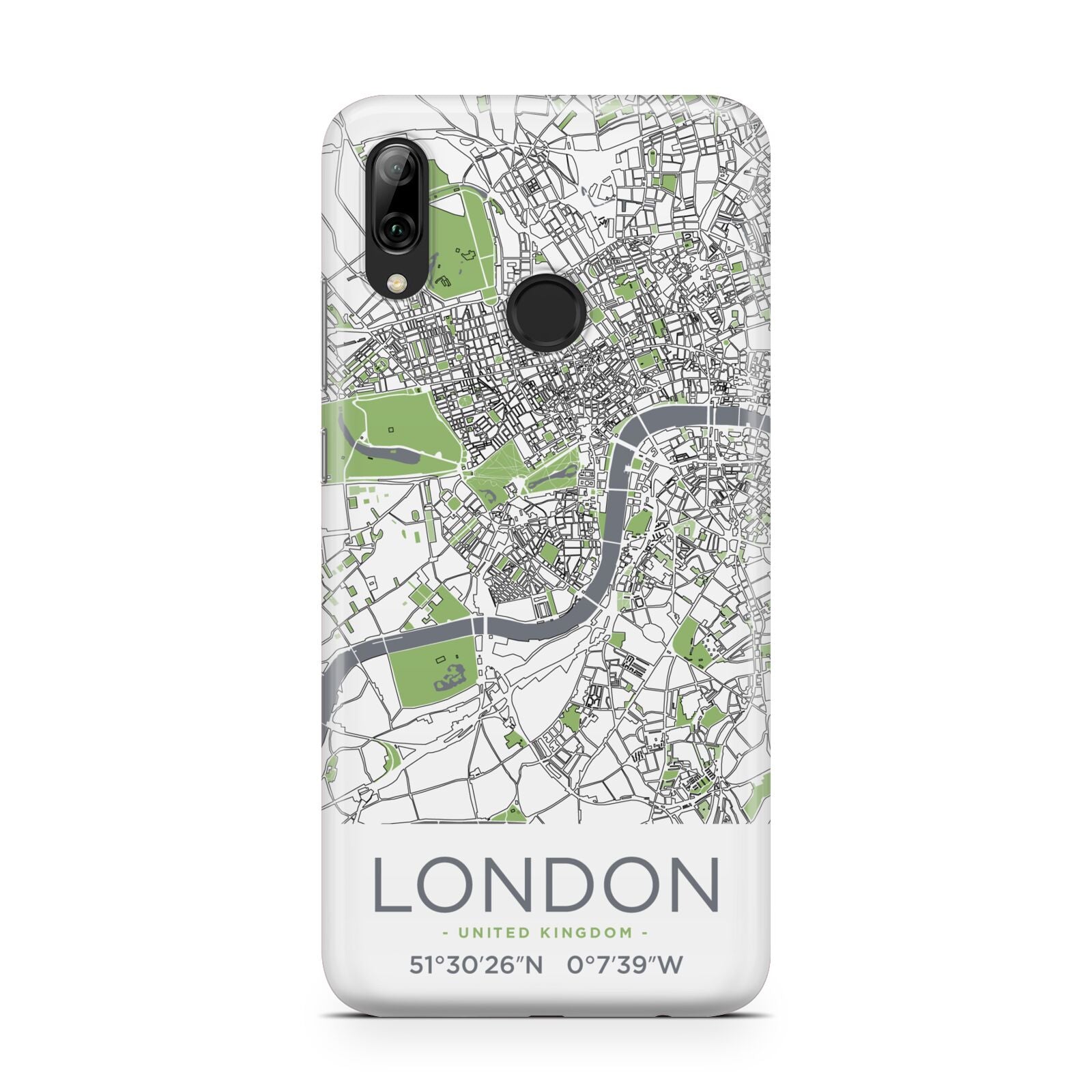 Map of London Huawei Y7 2019