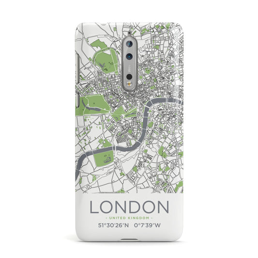 Map of London Nokia Case