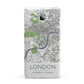 Map of London Samsung Galaxy A7 2015 Case
