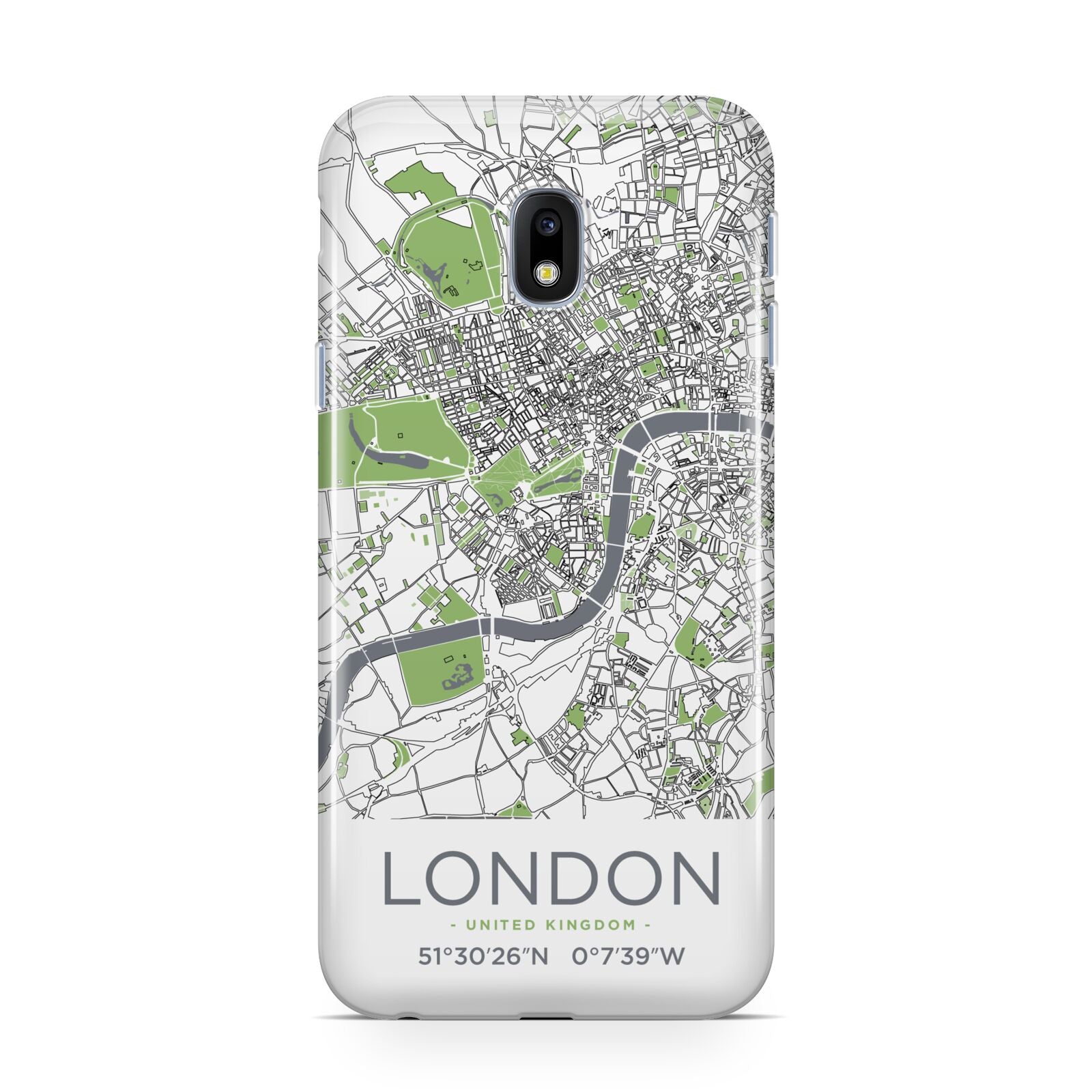 Map of London Samsung Galaxy J3 2017 Case