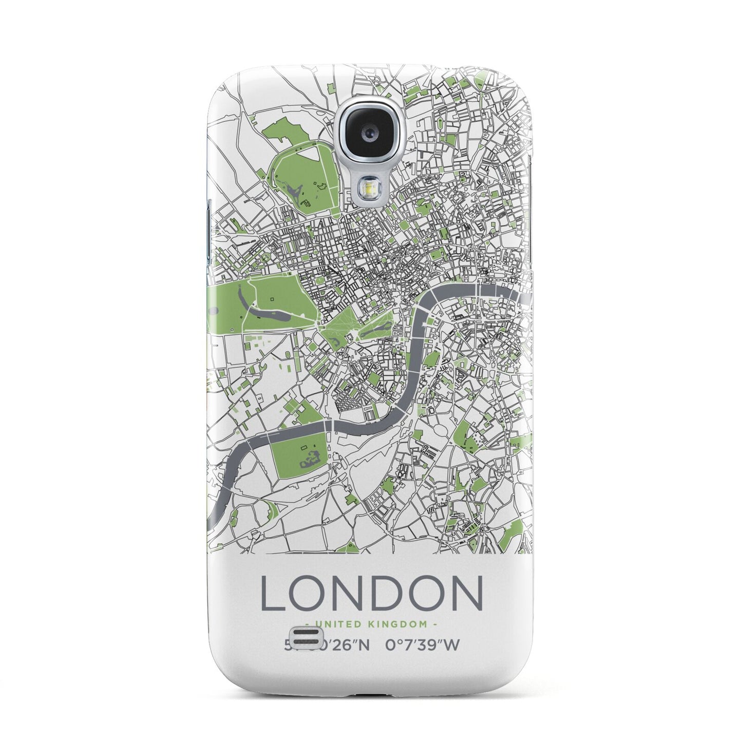 Map of London Samsung Galaxy S4 Case