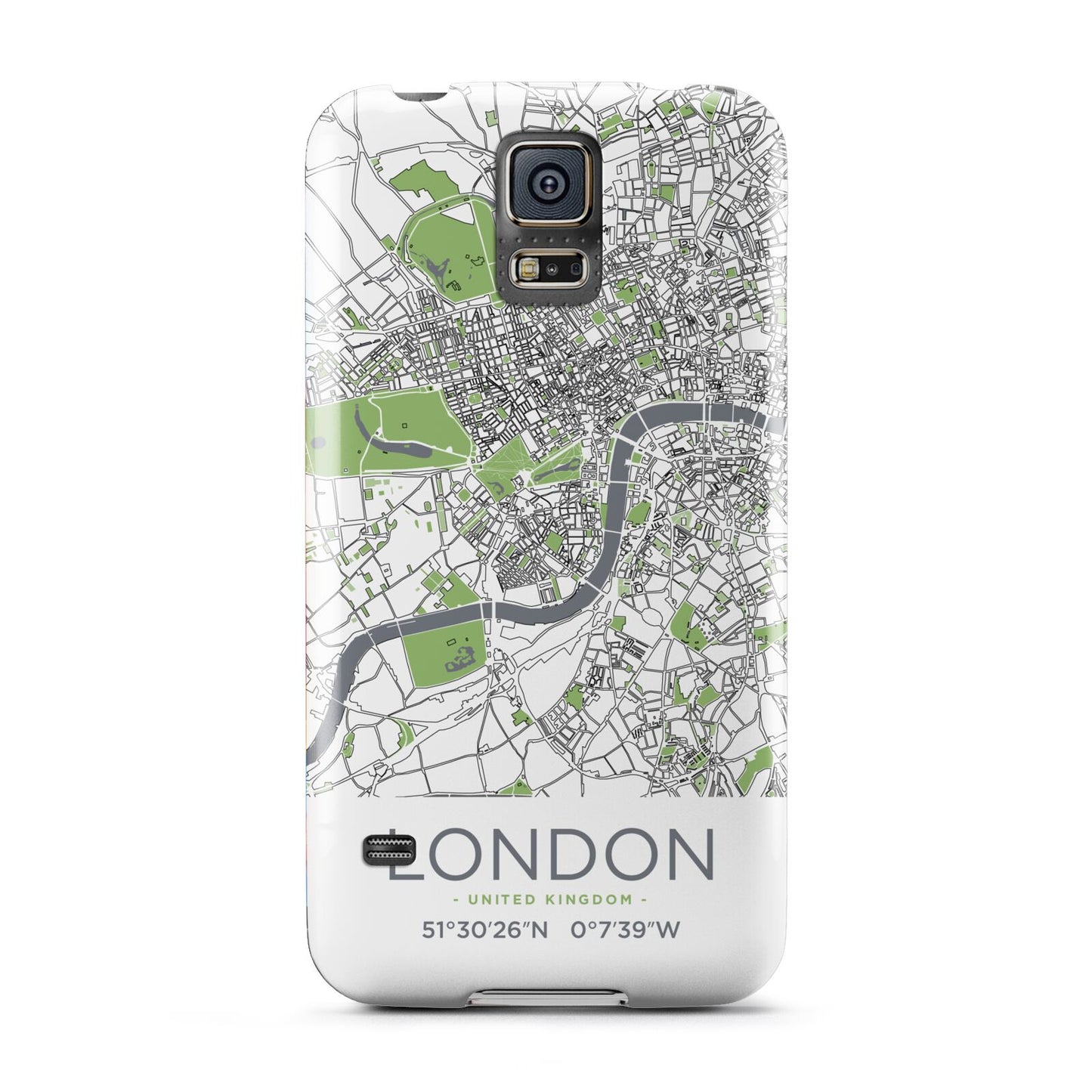 Map of London Samsung Galaxy S5 Case