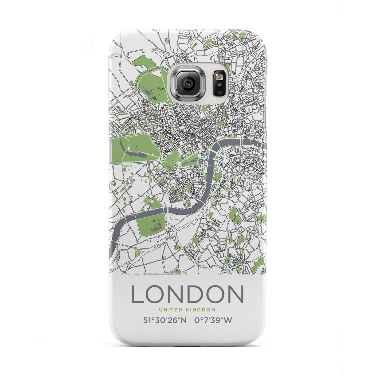 Map of London Samsung Galaxy S6 Edge Case