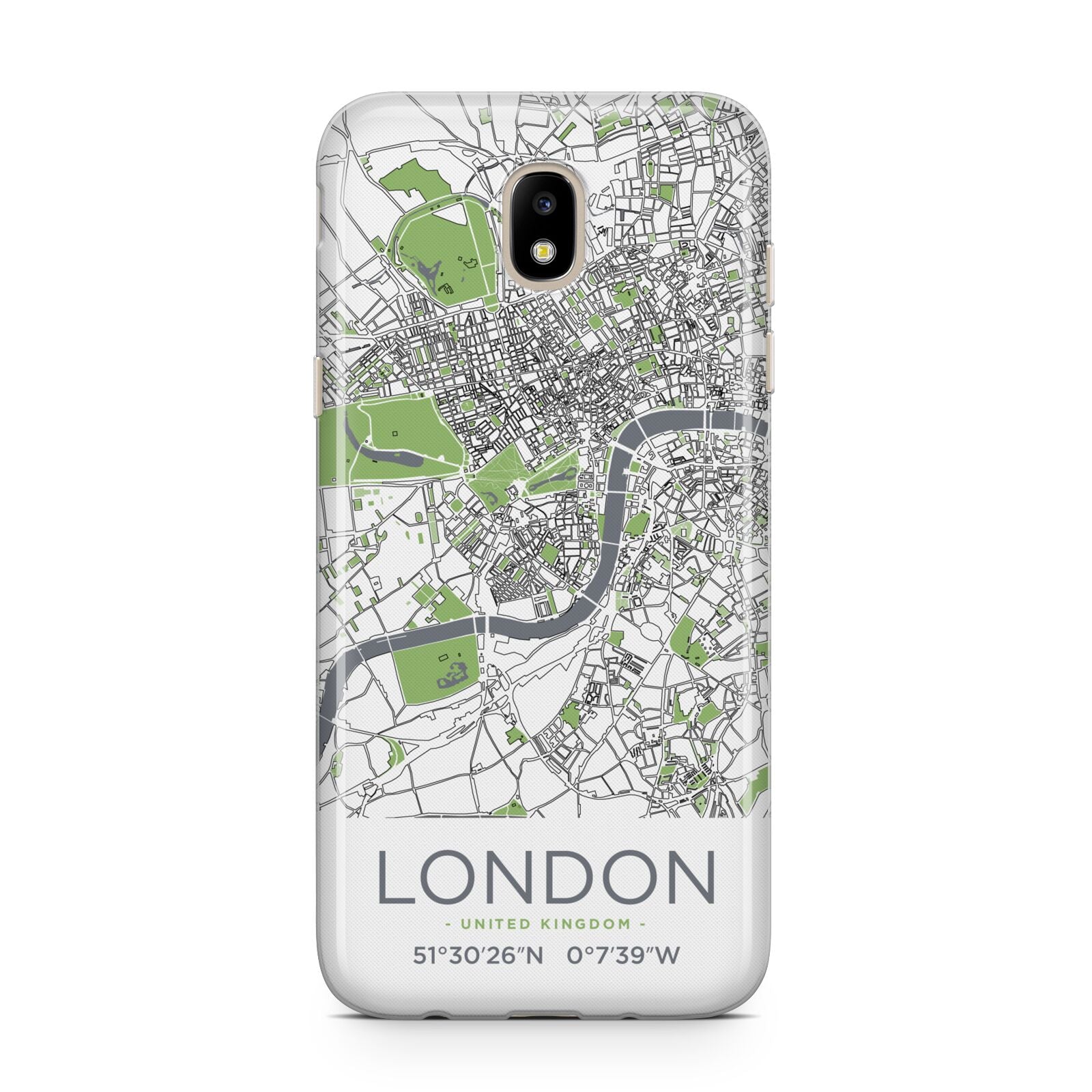 Map of London Samsung J5 2017 Case