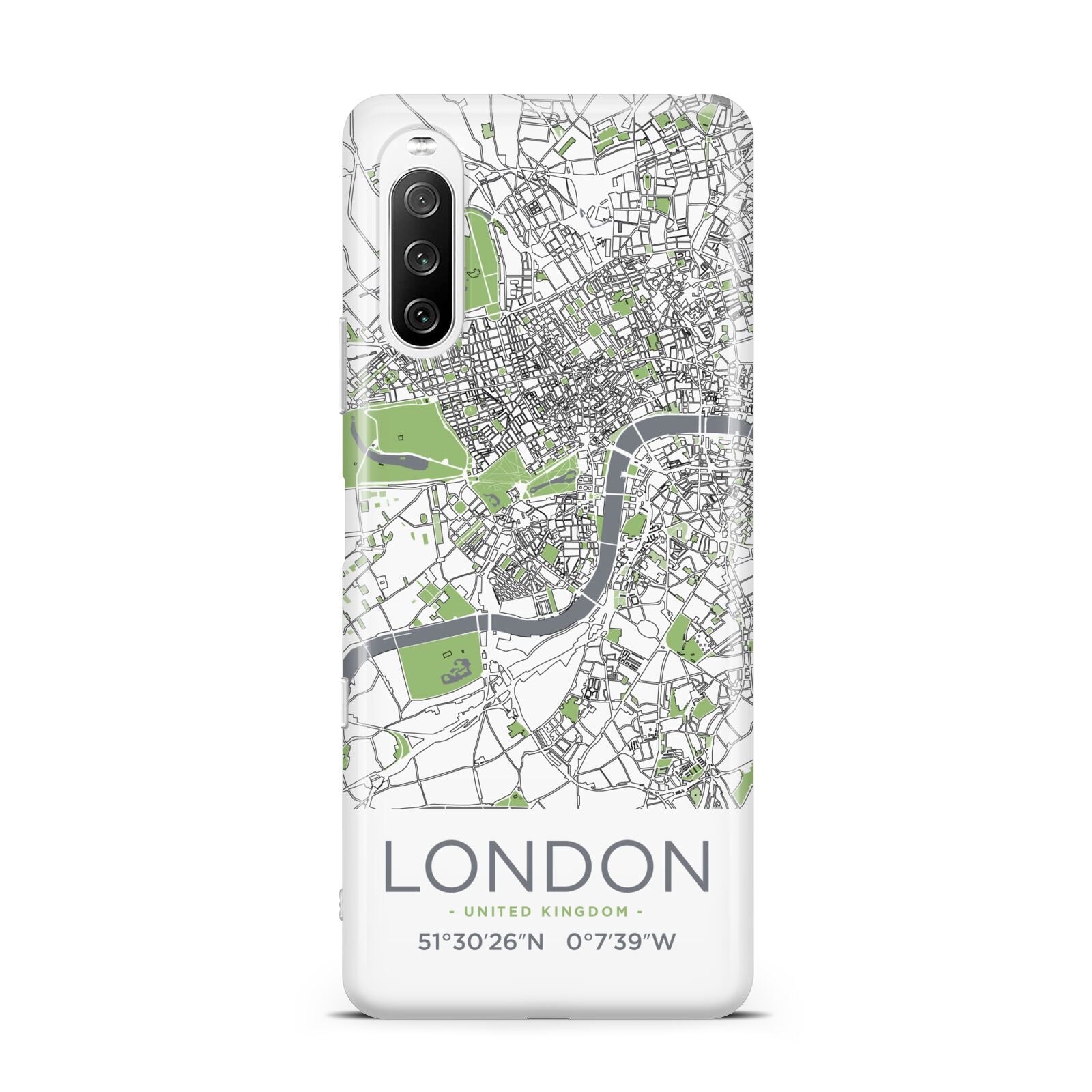 Map of London Sony Xperia 10 III Case