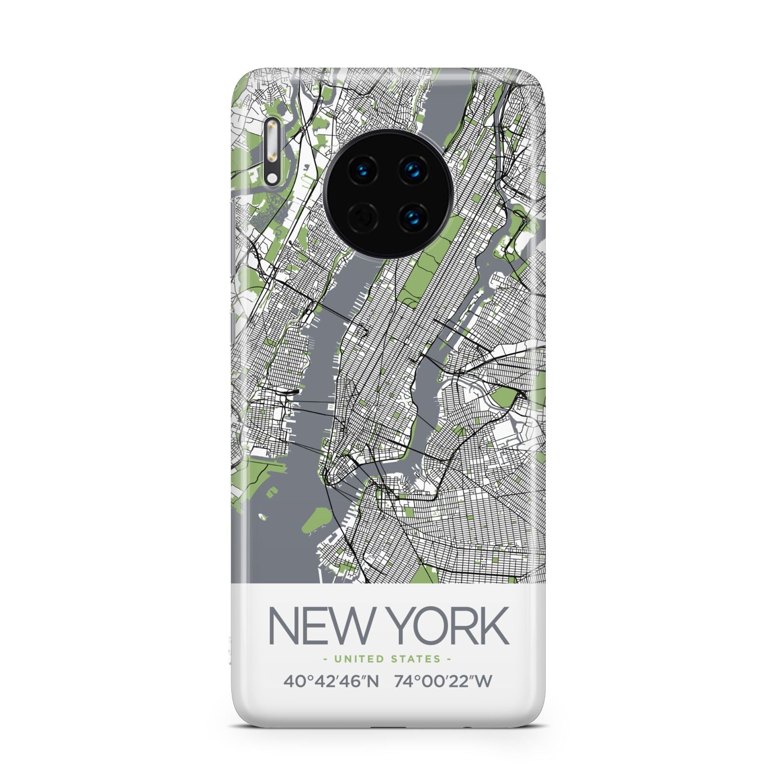 Map of New York Huawei Mate 30