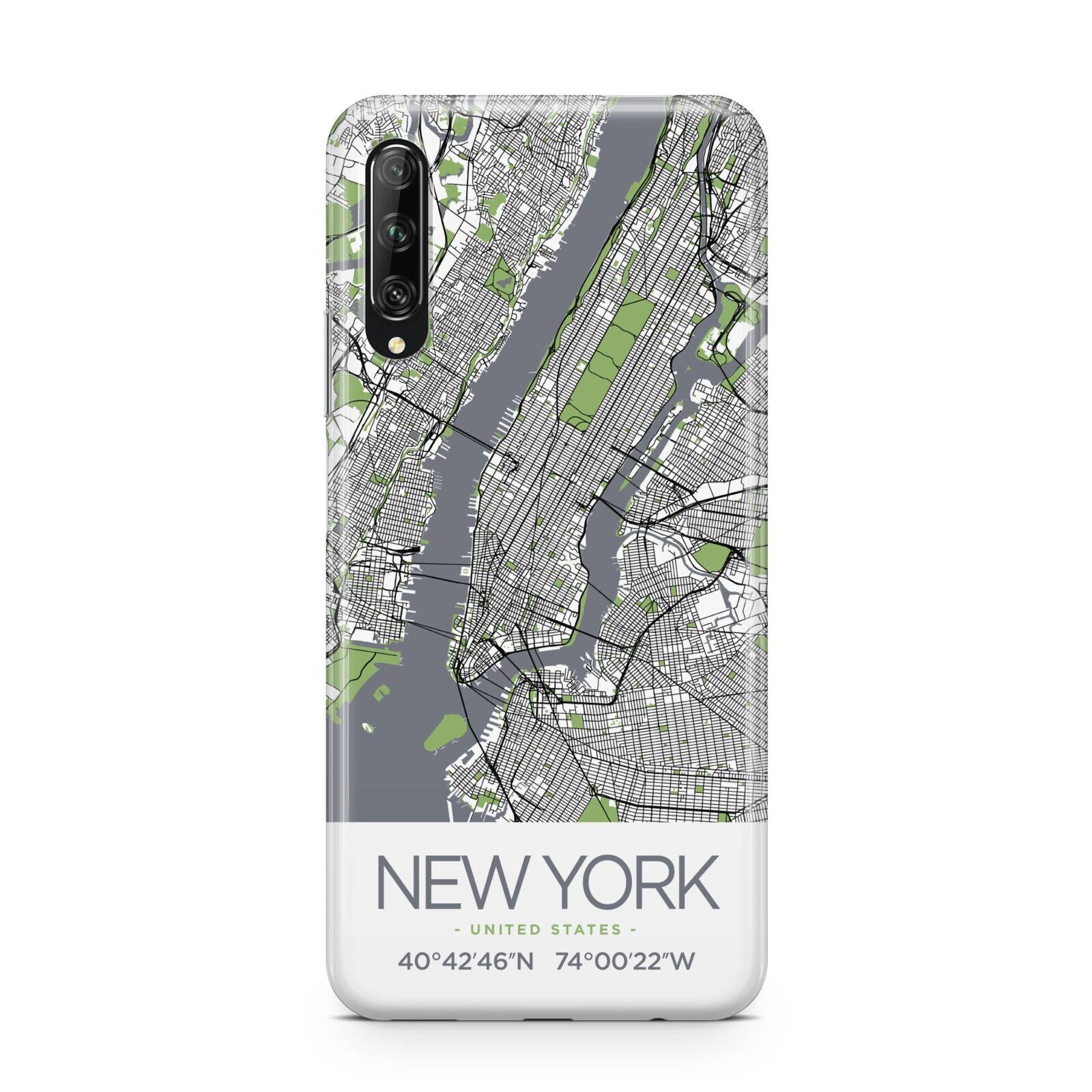 Map of New York Huawei P Smart Pro 2019