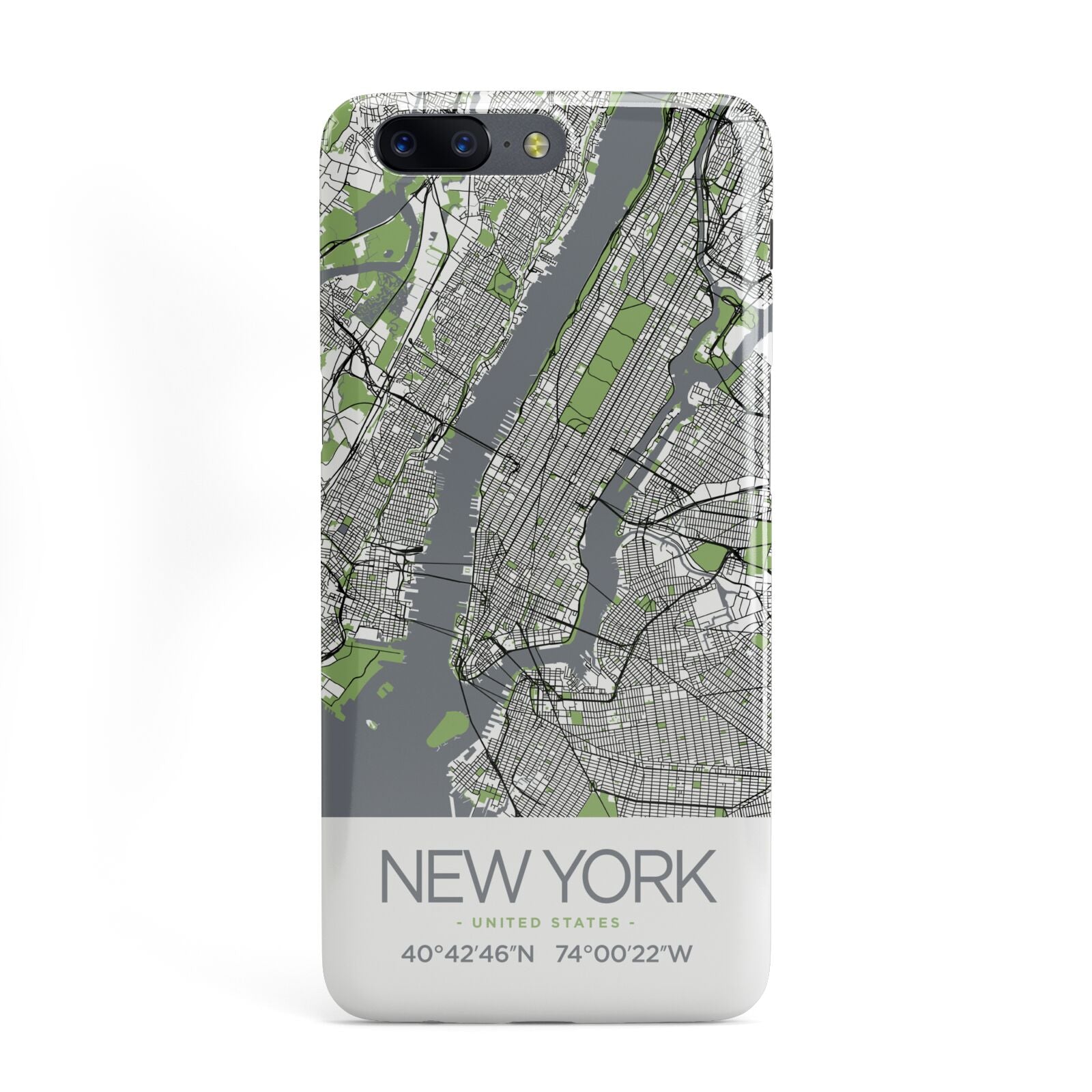 Map of New York OnePlus Case