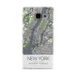 Map of New York Samsung Galaxy A5 Case