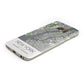 Map of New York Samsung Galaxy Case Bottom Cutout