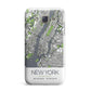 Map of New York Samsung Galaxy J7 Case