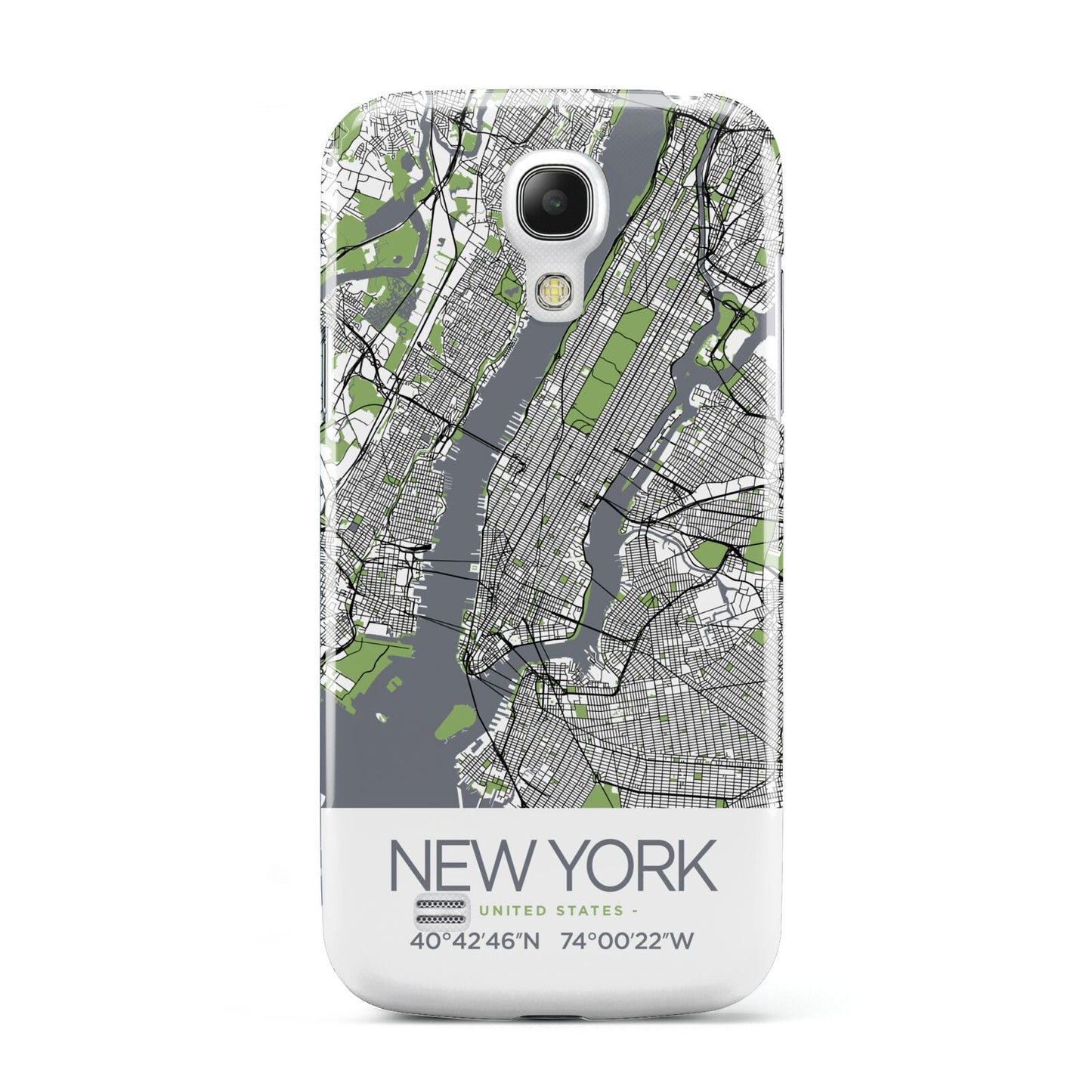 Map of New York Samsung Galaxy S4 Mini Case