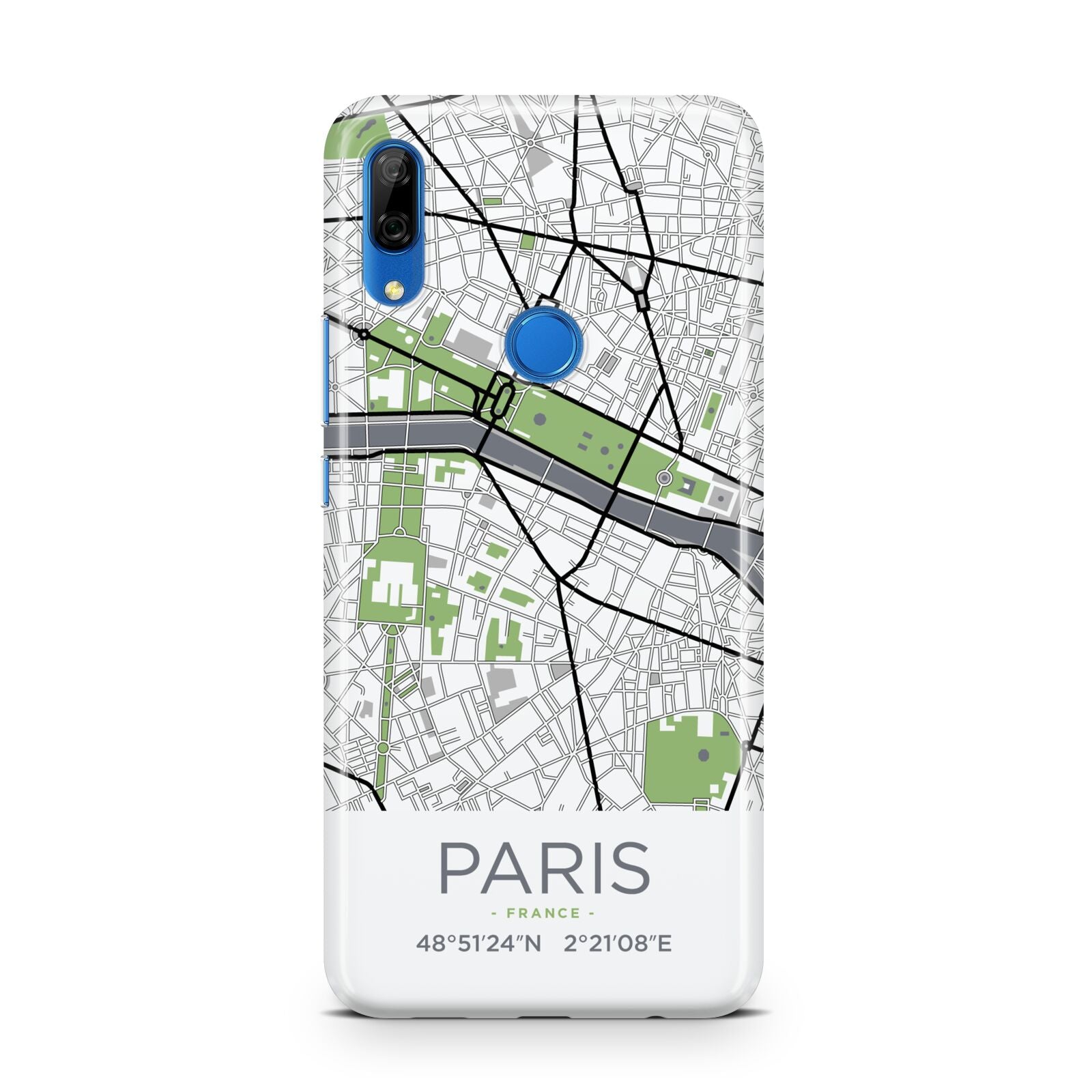 Map of Paris Huawei P Smart Z