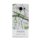 Map of Paris Samsung Galaxy A5 Case