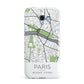 Map of Paris Samsung Galaxy A7 2017 Case