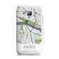 Map of Paris Samsung Galaxy J1 2015 Case