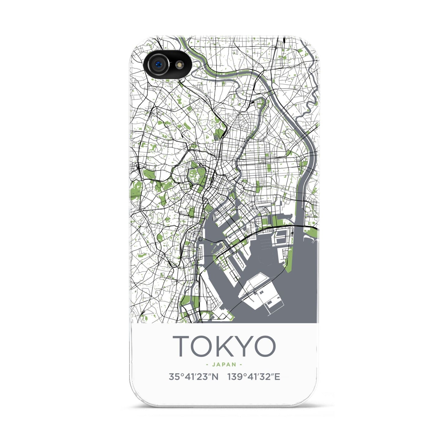 Map of Tokyo Apple iPhone 4s Case