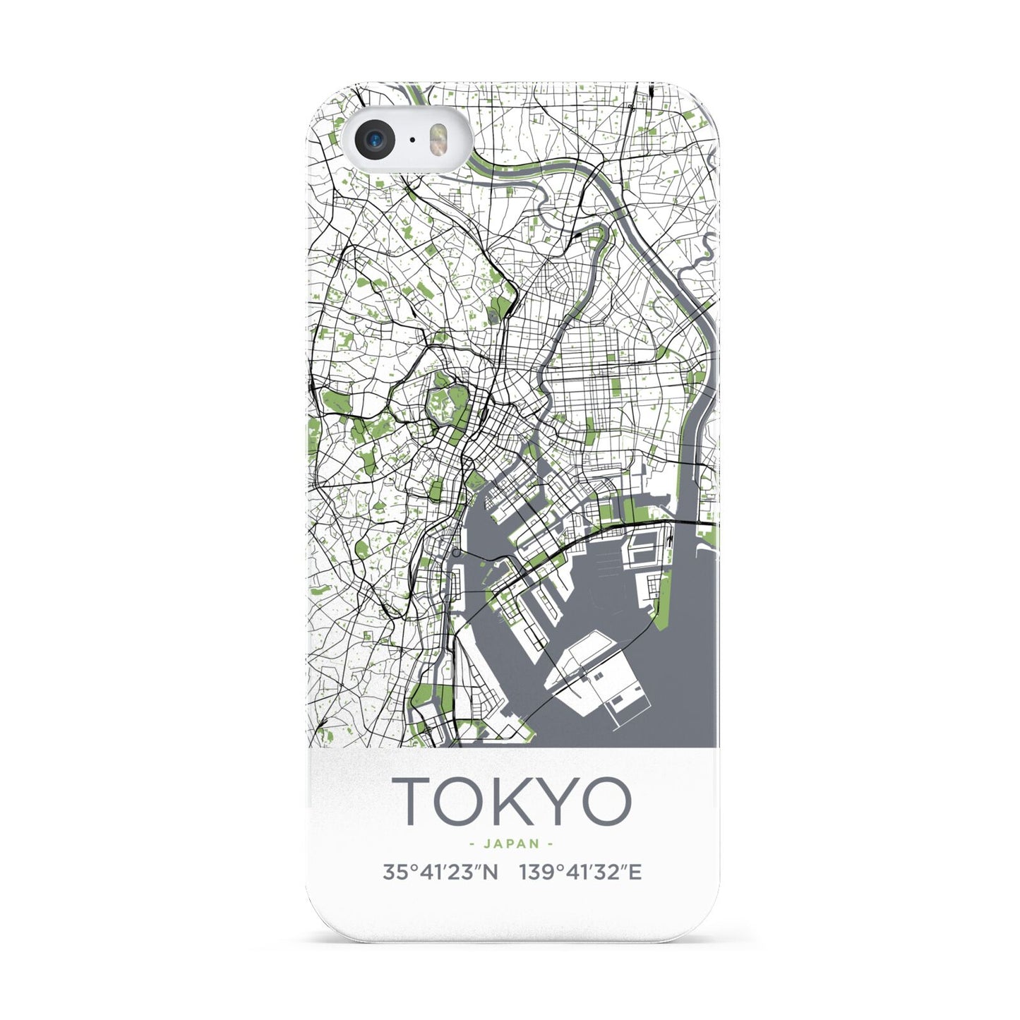 Map of Tokyo Apple iPhone 5 Case