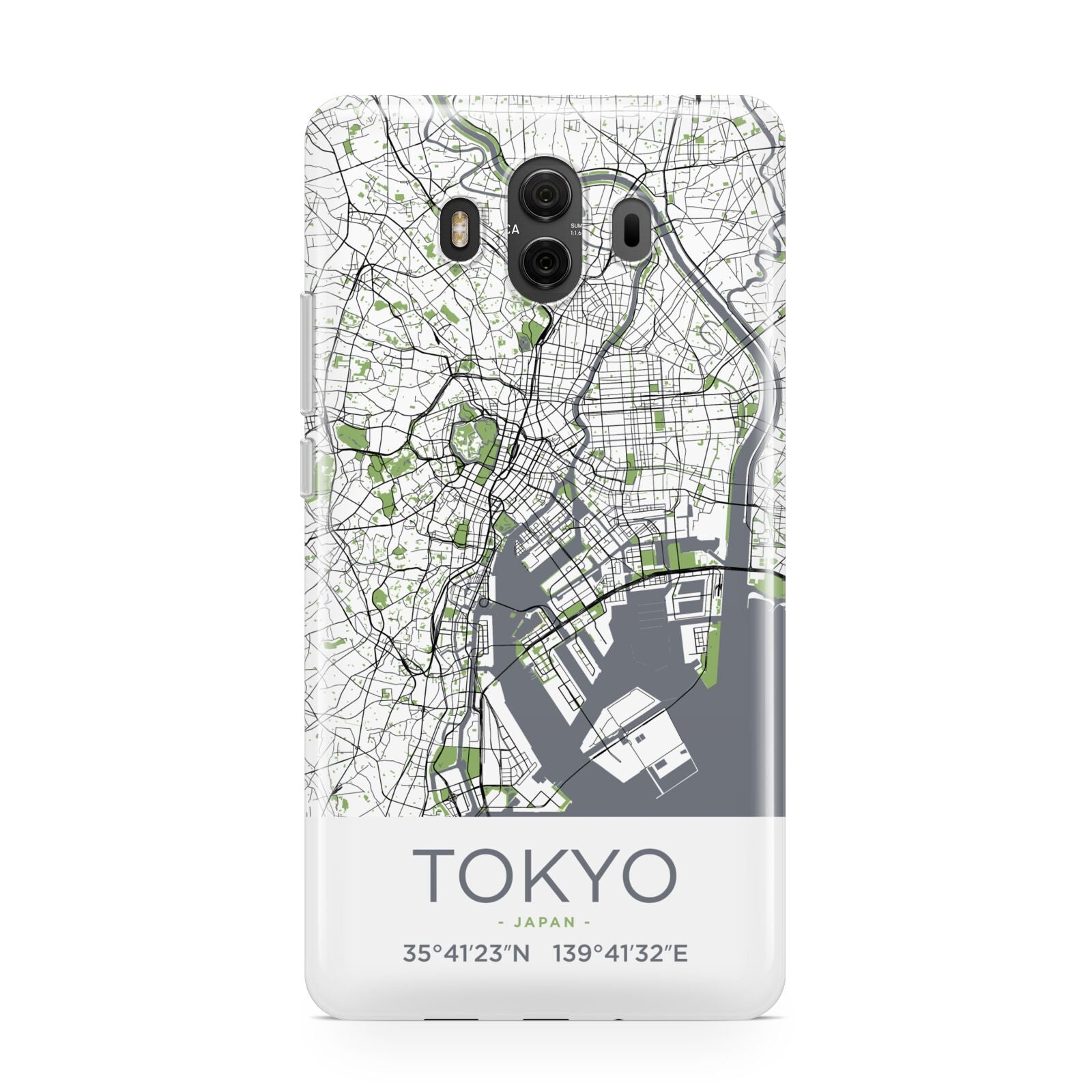 Map of Tokyo Huawei Mate 10 Protective Phone Case