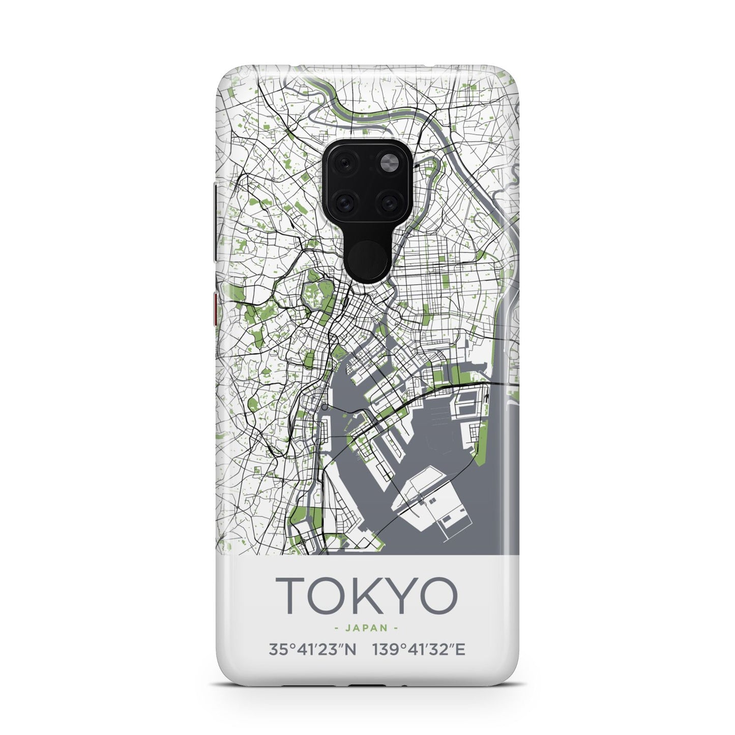 Map of Tokyo Huawei Mate 20 Phone Case