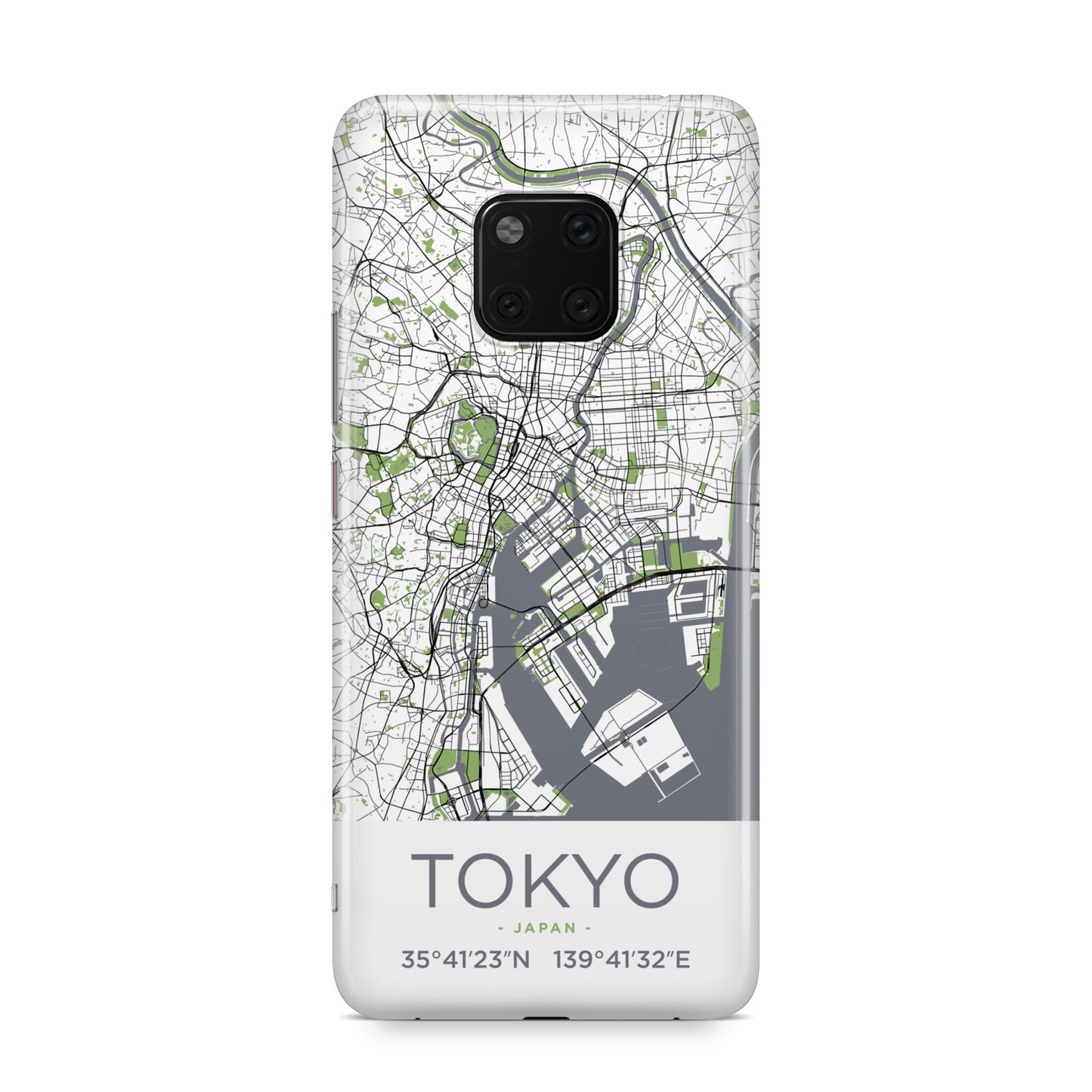 Map of Tokyo Huawei Mate 20 Pro Phone Case