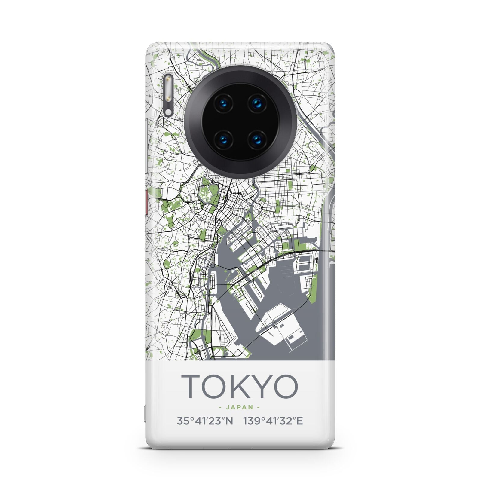 Map of Tokyo Huawei Mate 30 Pro Phone Case