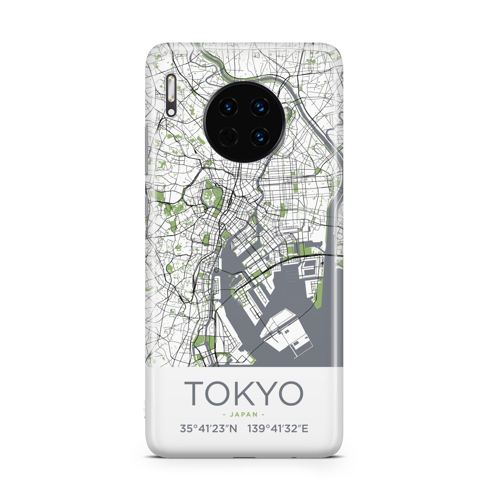 Map of Tokyo Huawei Mate 30