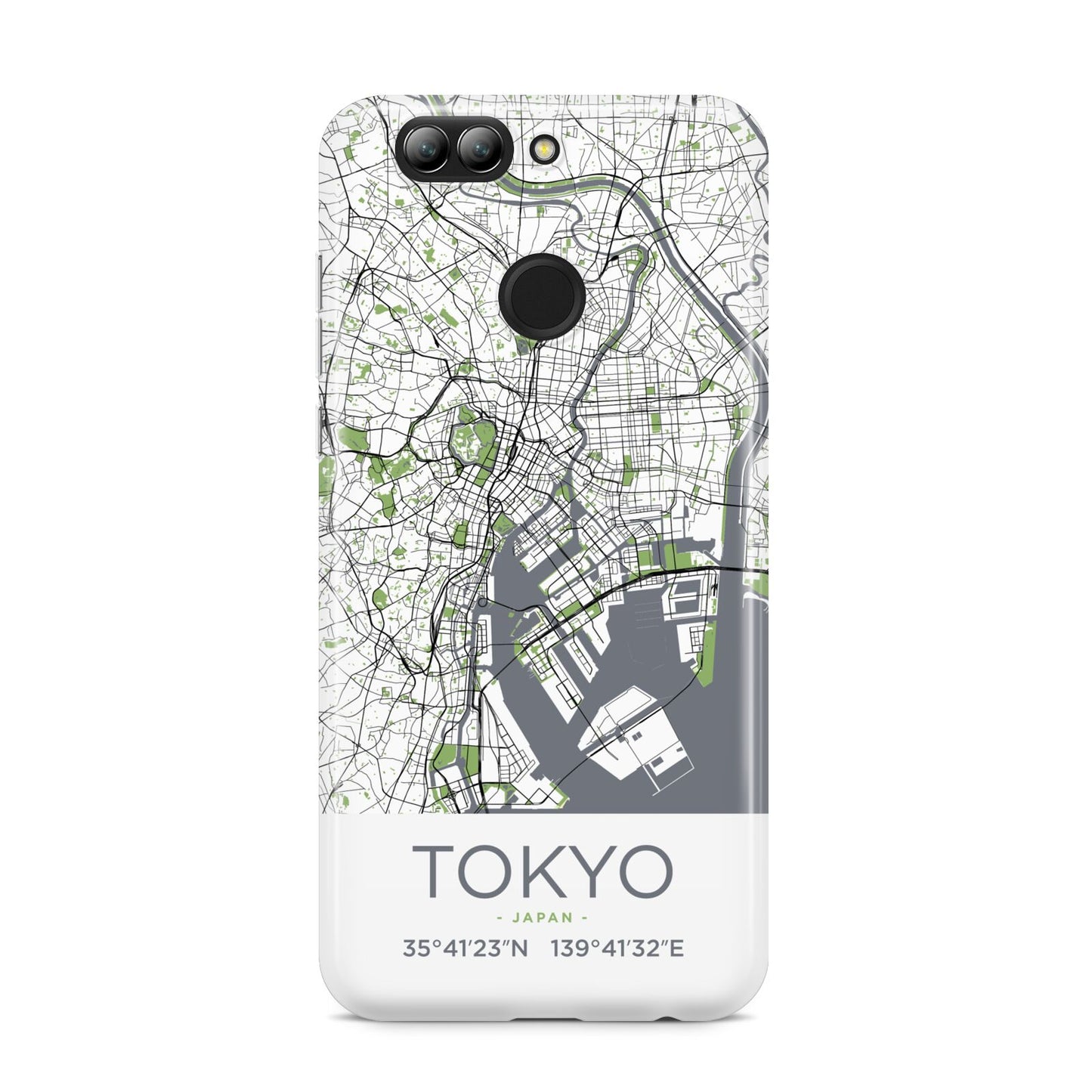 Map of Tokyo Huawei Nova 2s Phone Case