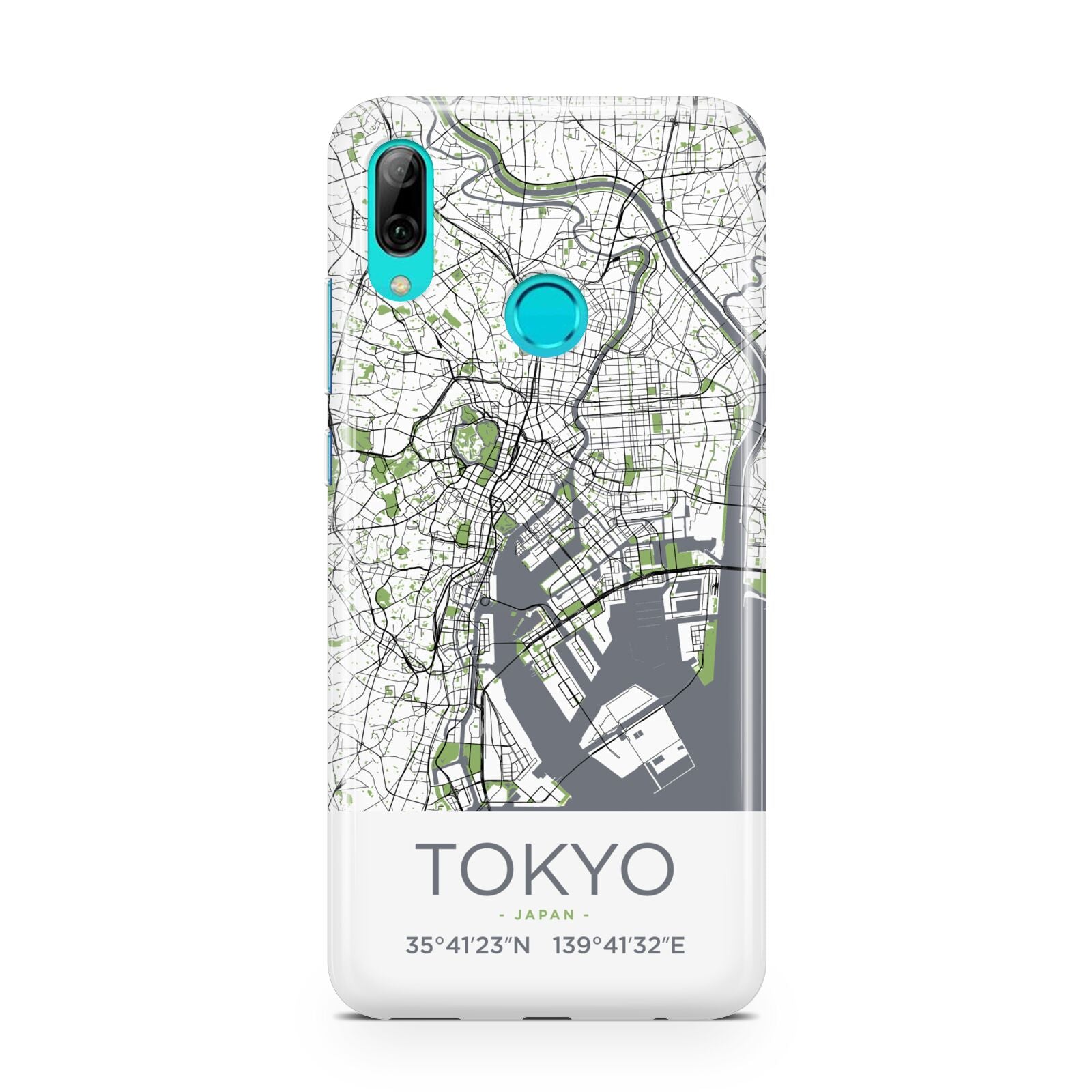 Map of Tokyo Huawei P Smart 2019 Case