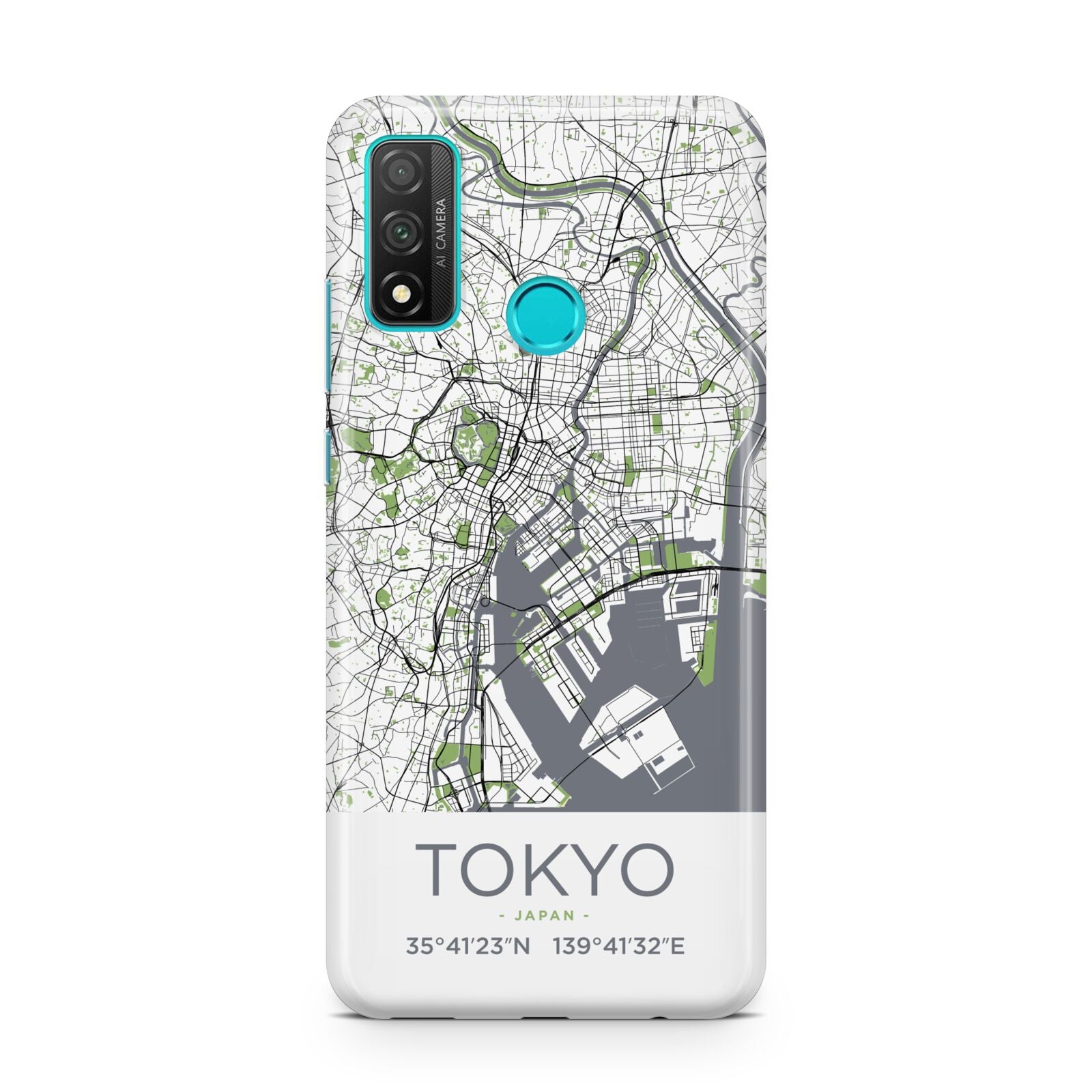 Map of Tokyo Huawei P Smart 2020