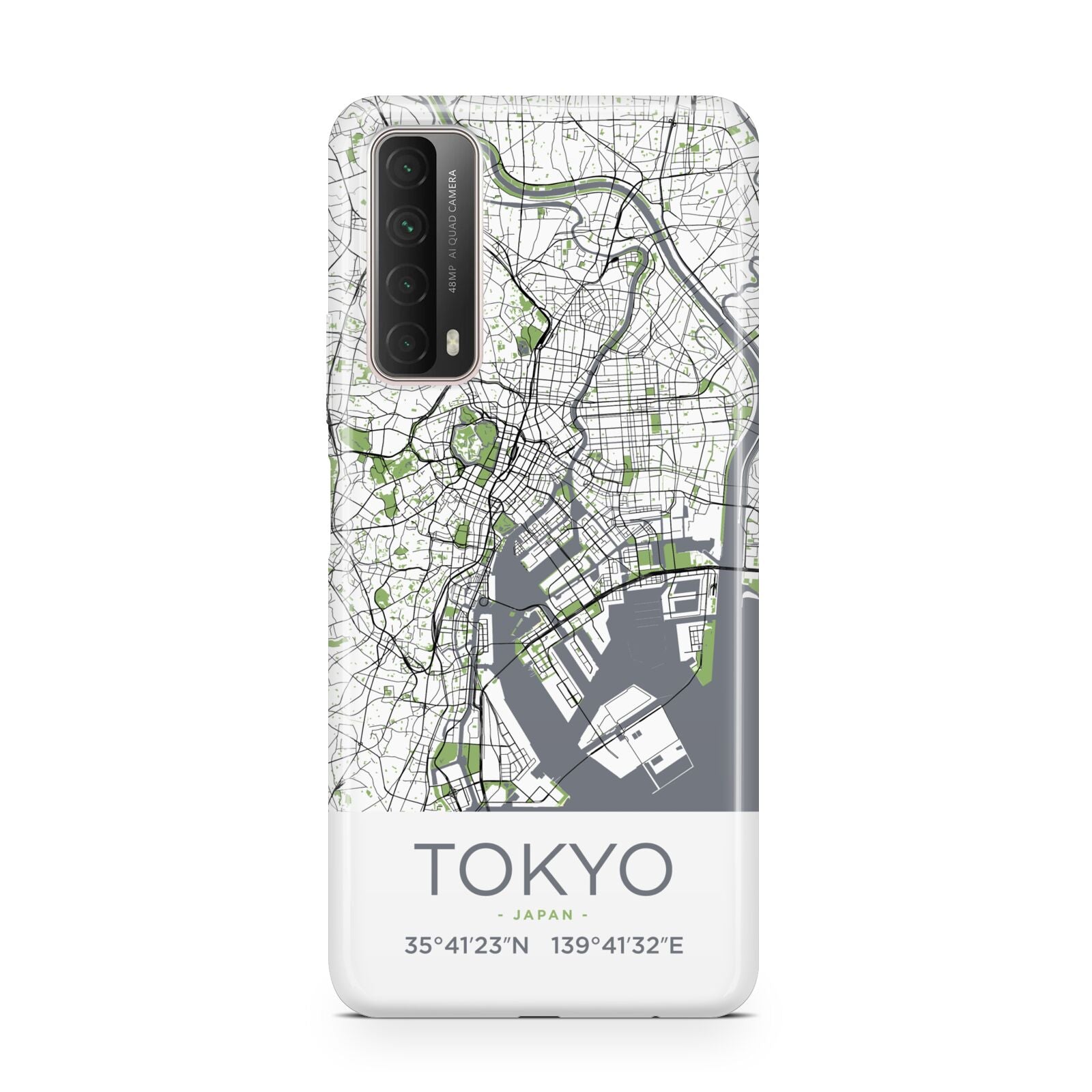 Map of Tokyo Huawei P Smart 2021