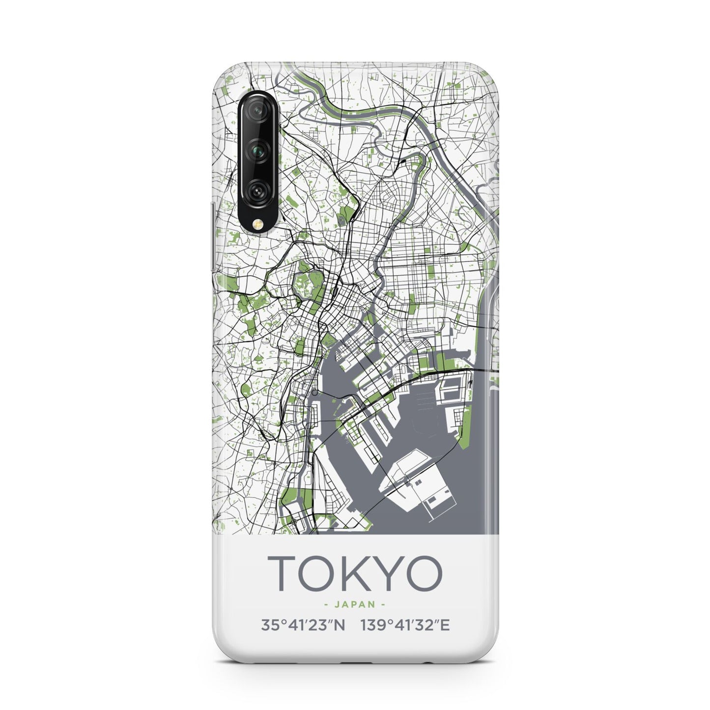 Map of Tokyo Huawei P Smart Pro 2019