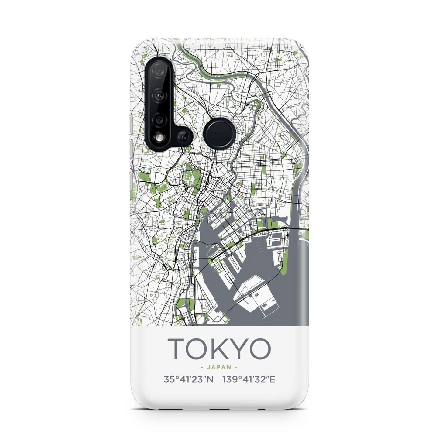 Map of Tokyo Huawei P20 Lite 5G Phone Case