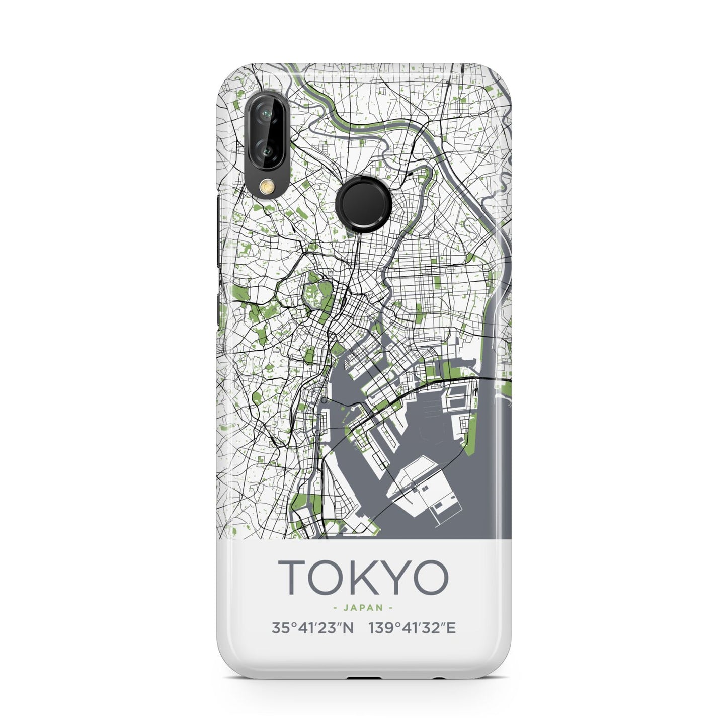 Map of Tokyo Huawei P20 Lite Phone Case