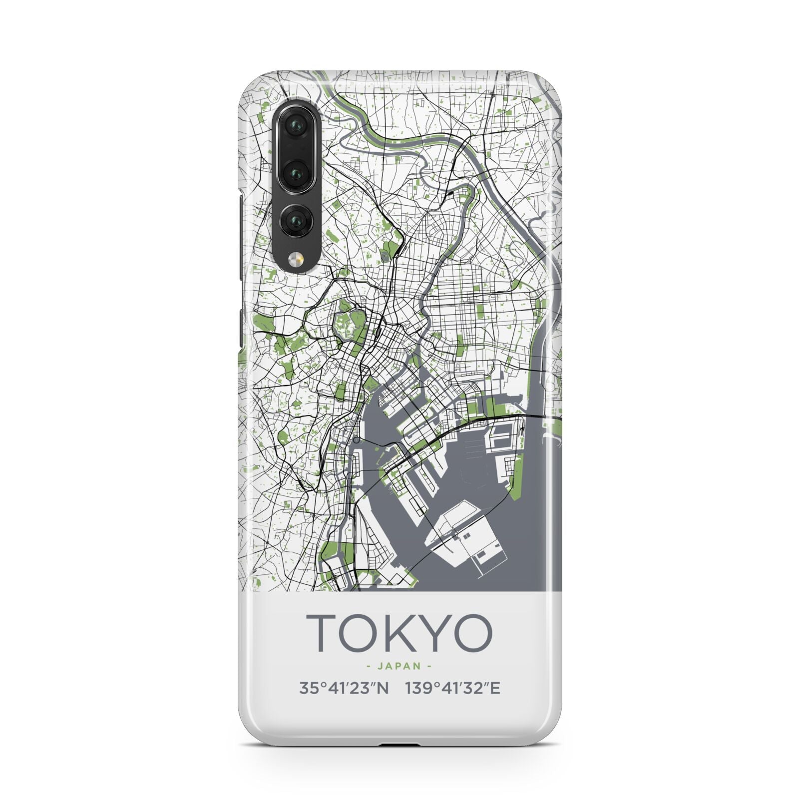 Map of Tokyo Huawei P20 Pro Phone Case