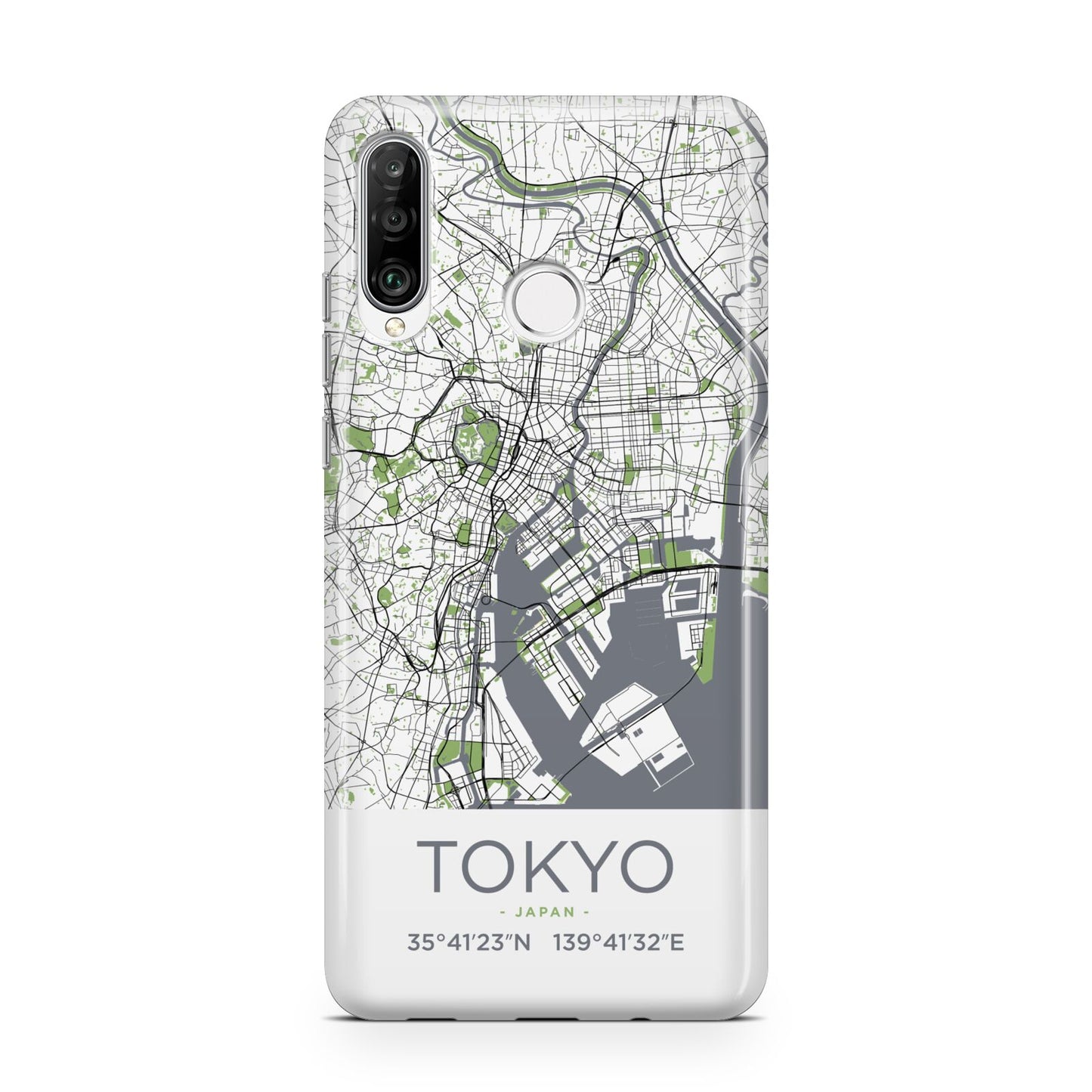 Map of Tokyo Huawei P30 Lite Phone Case