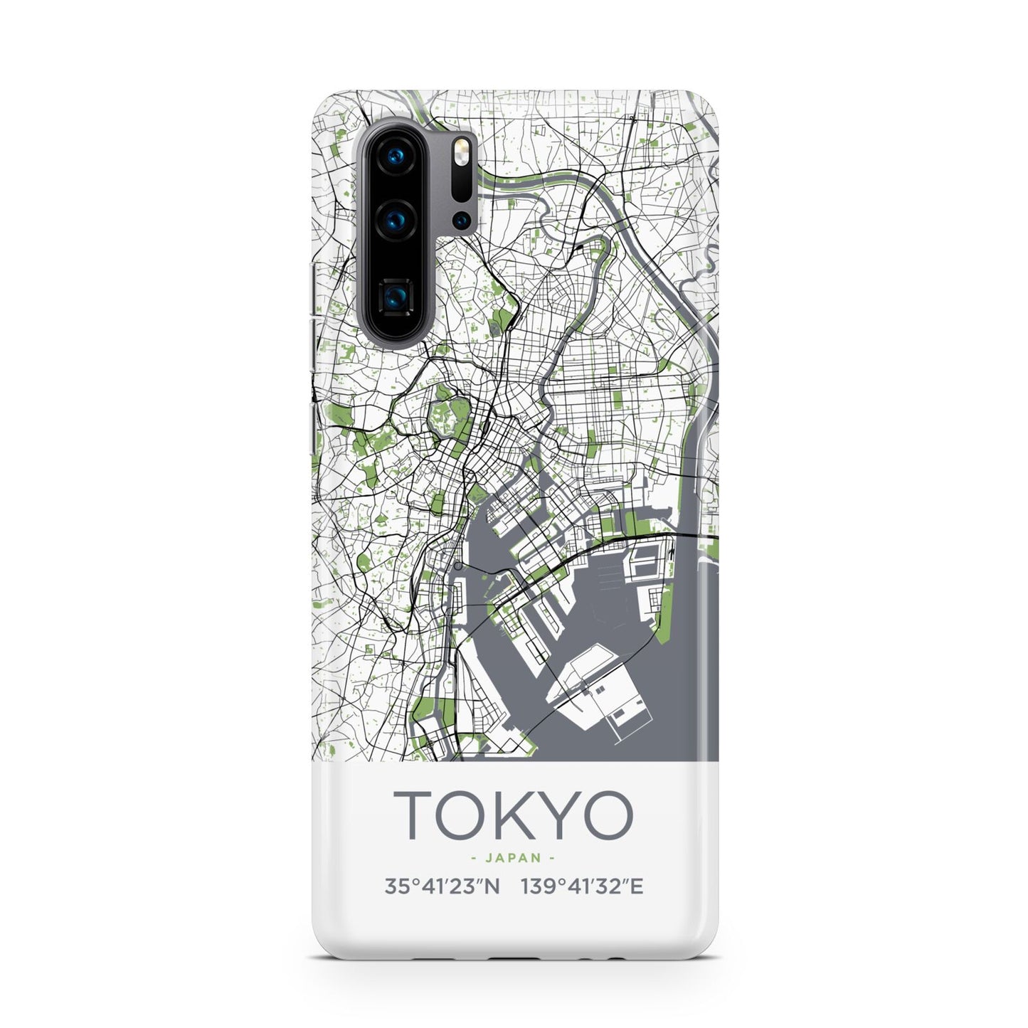 Map of Tokyo Huawei P30 Pro Phone Case