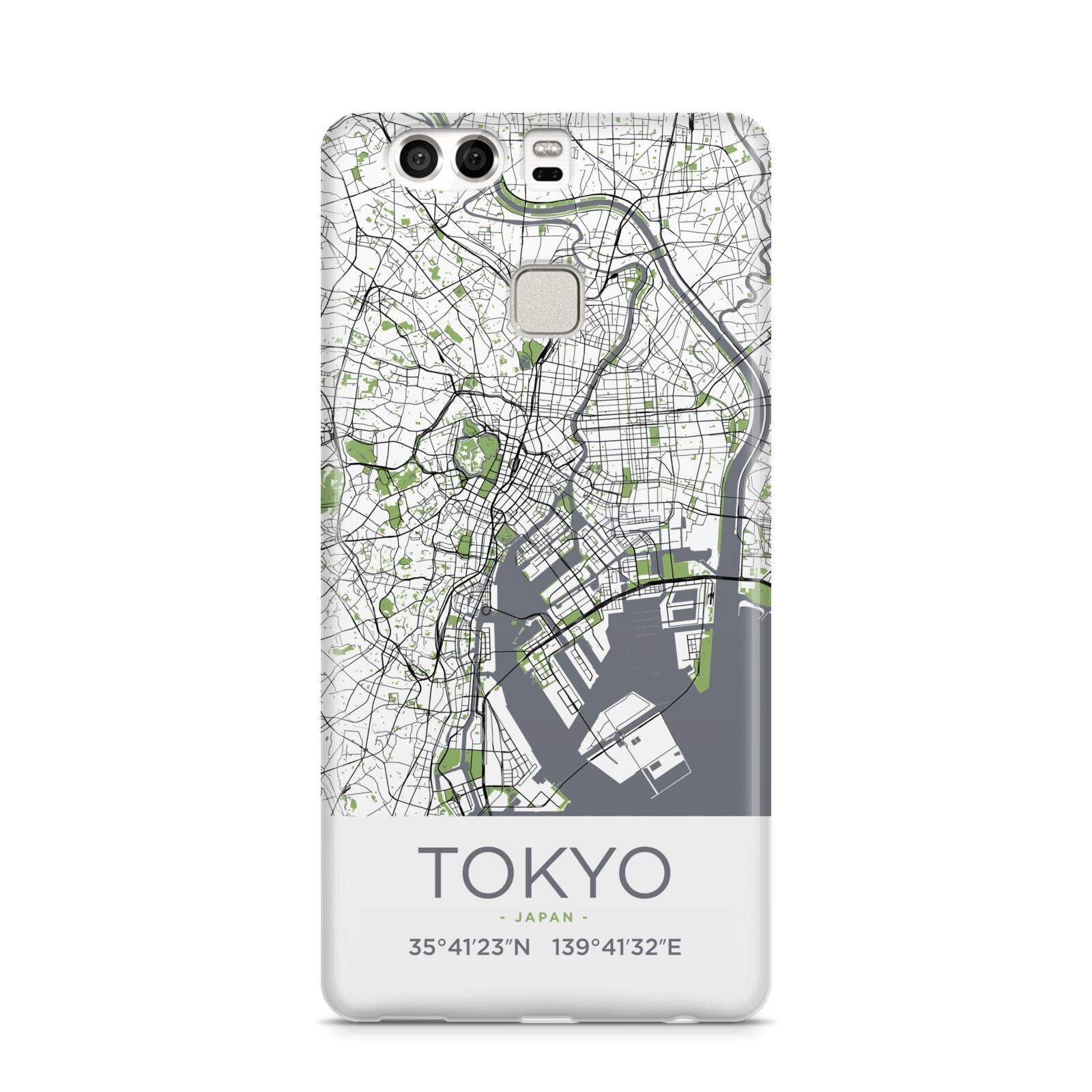 Map of Tokyo Huawei P9 Case