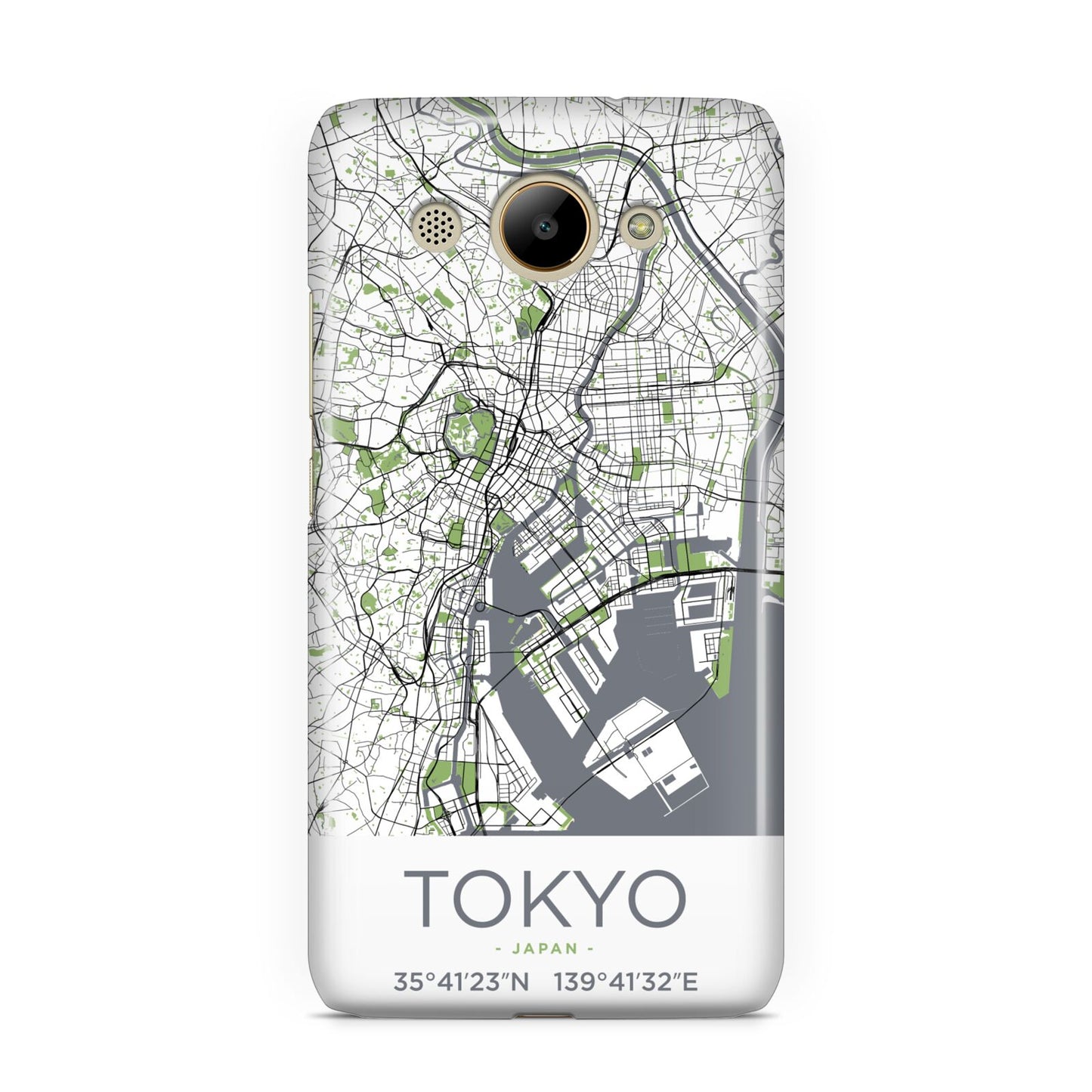 Map of Tokyo Huawei Y3 2017