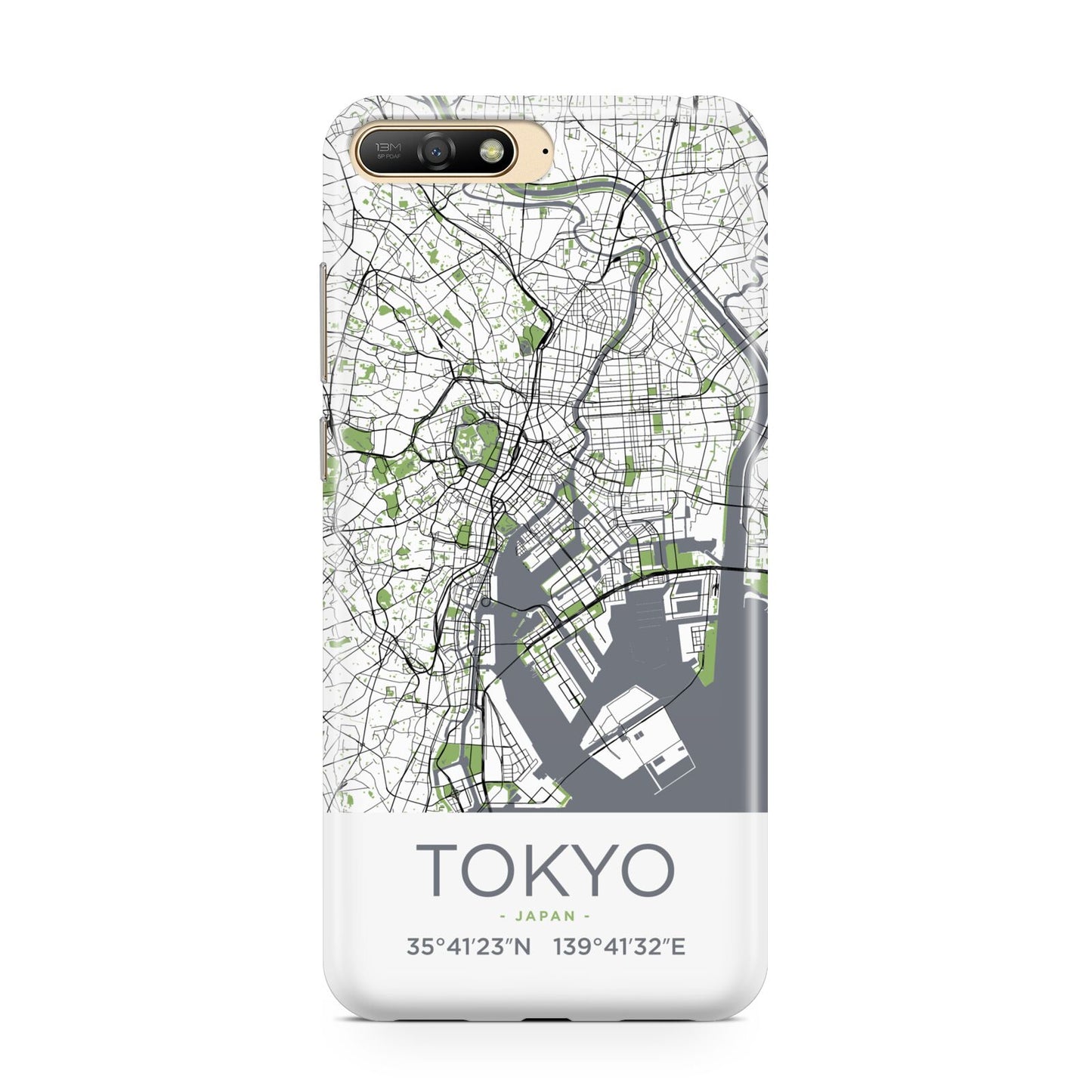 Map of Tokyo Huawei Y6 2018