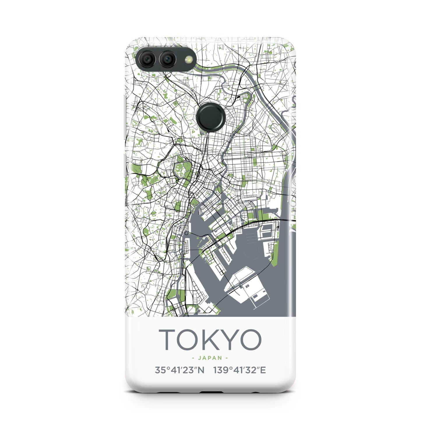 Map of Tokyo Huawei Y9 2018