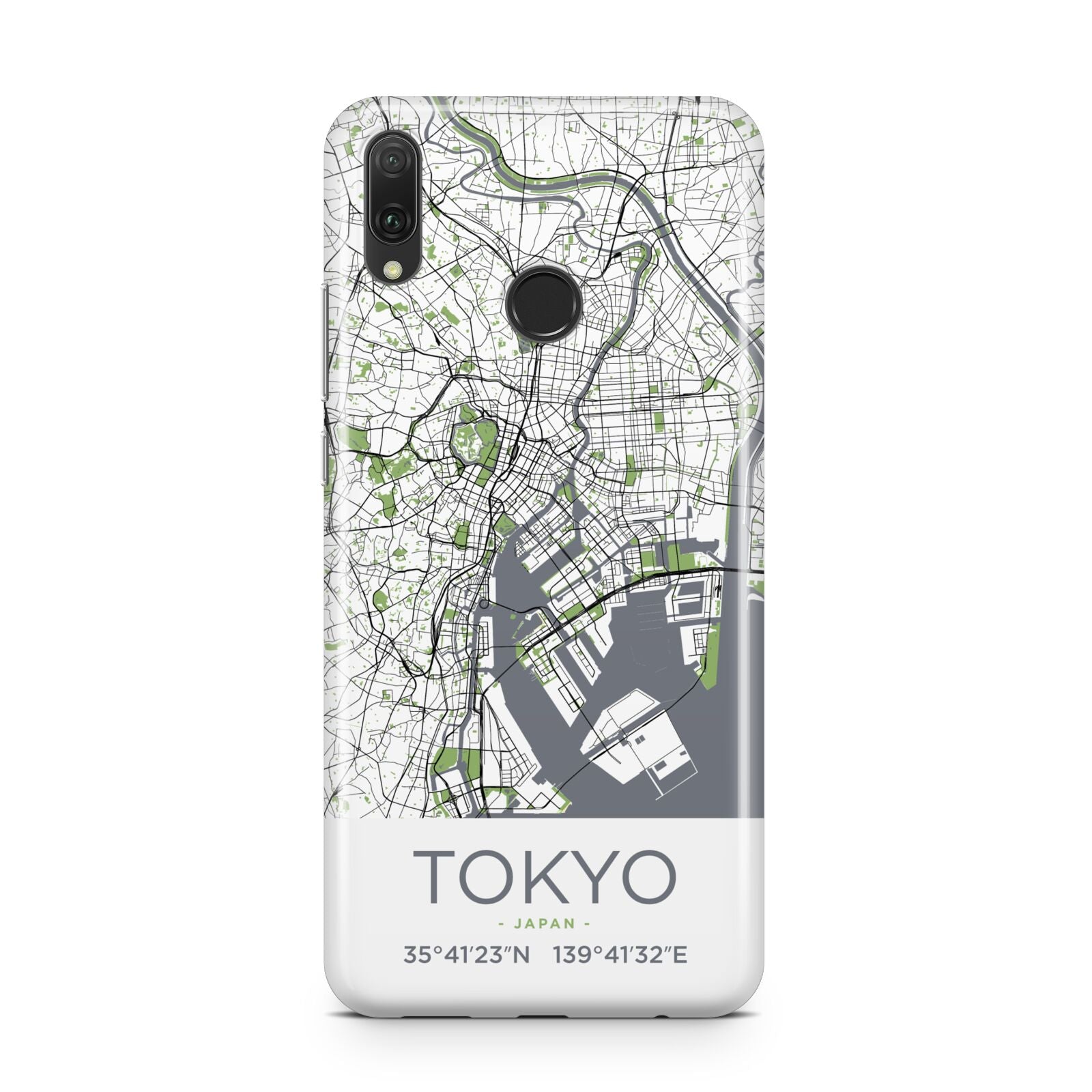 Map of Tokyo Huawei Y9 2019