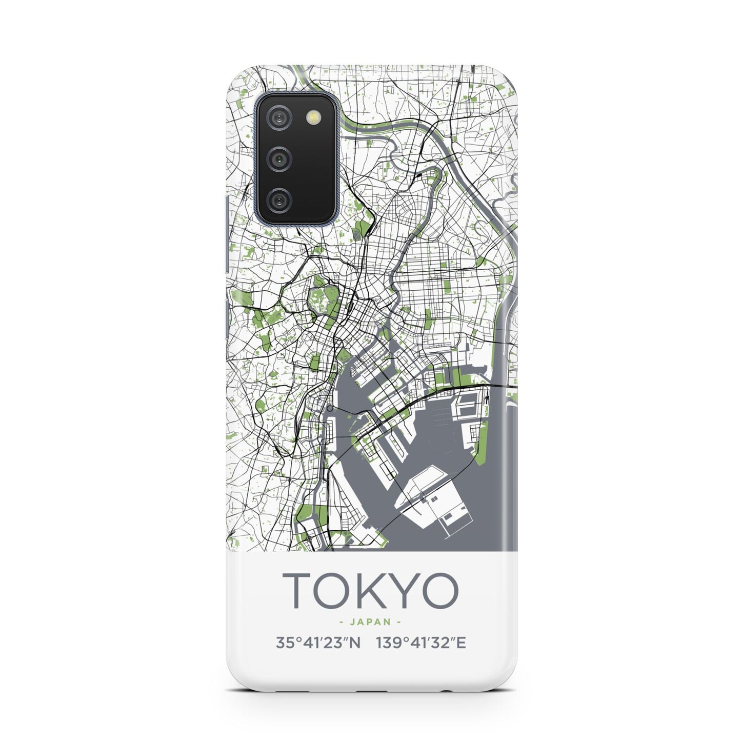 Map of Tokyo Samsung A02s Case