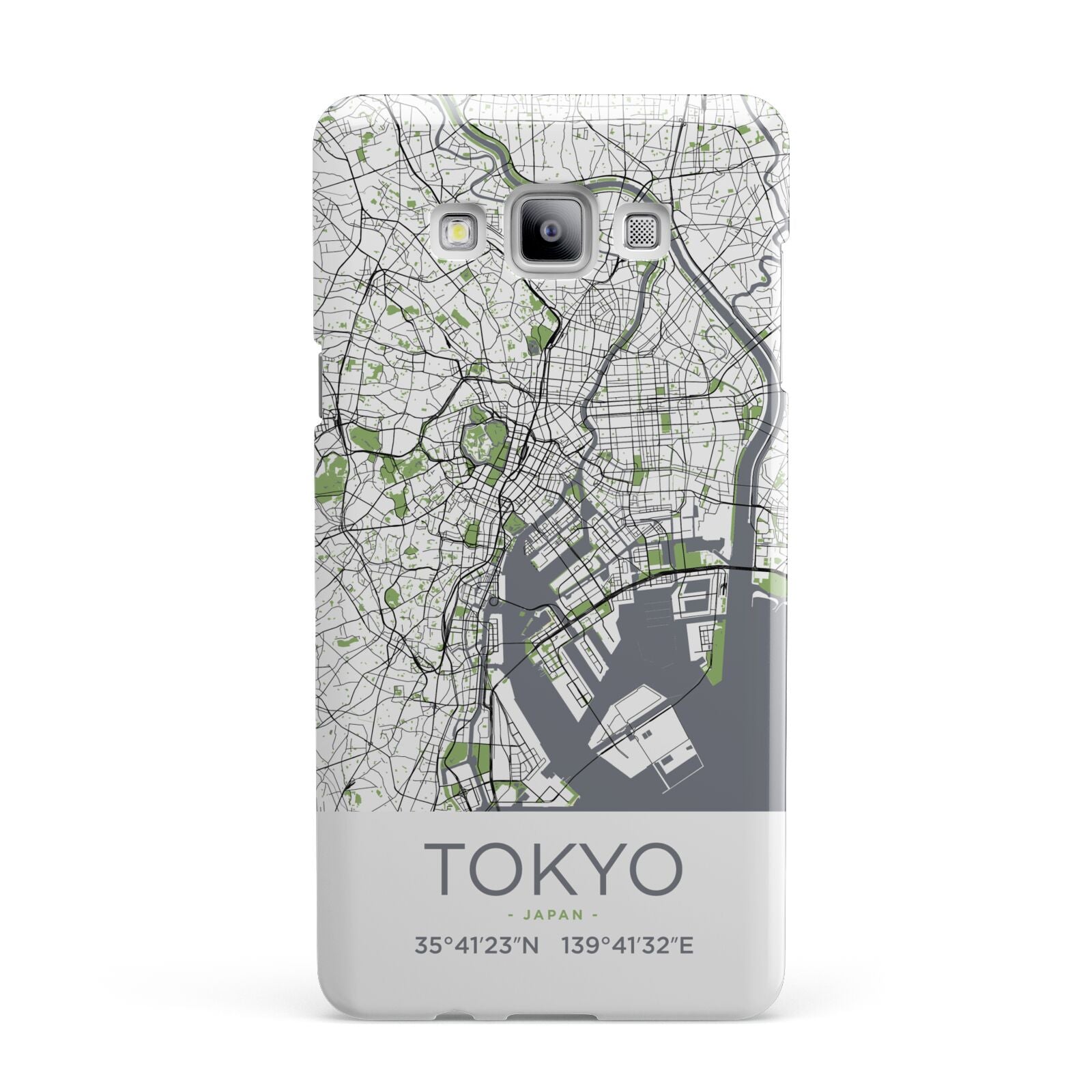 Map of Tokyo Samsung Galaxy A7 2015 Case