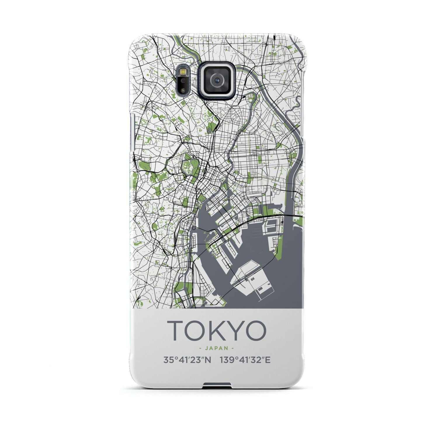 Map of Tokyo Samsung Galaxy Alpha Case