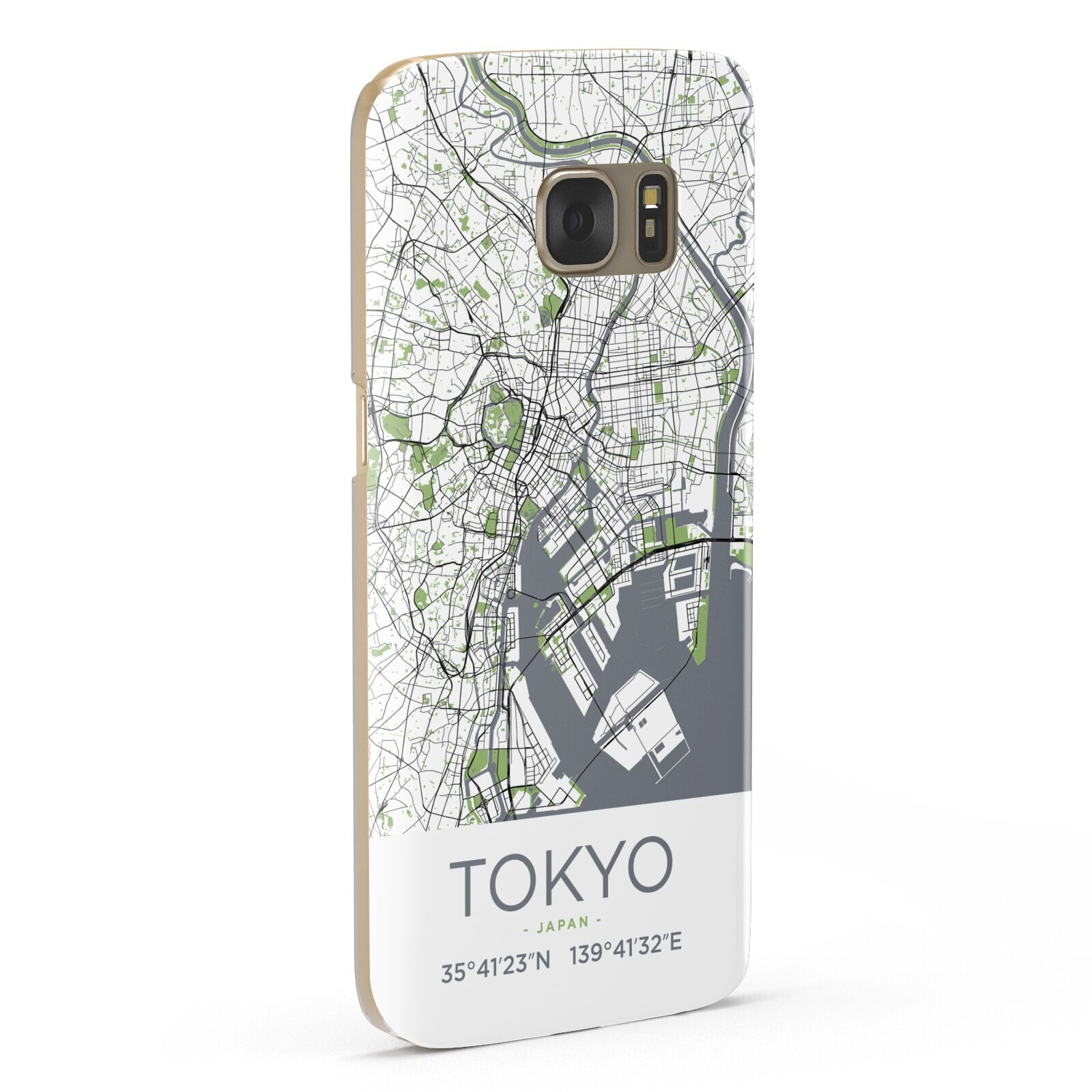 Map of Tokyo Samsung Galaxy Case Fourty Five Degrees