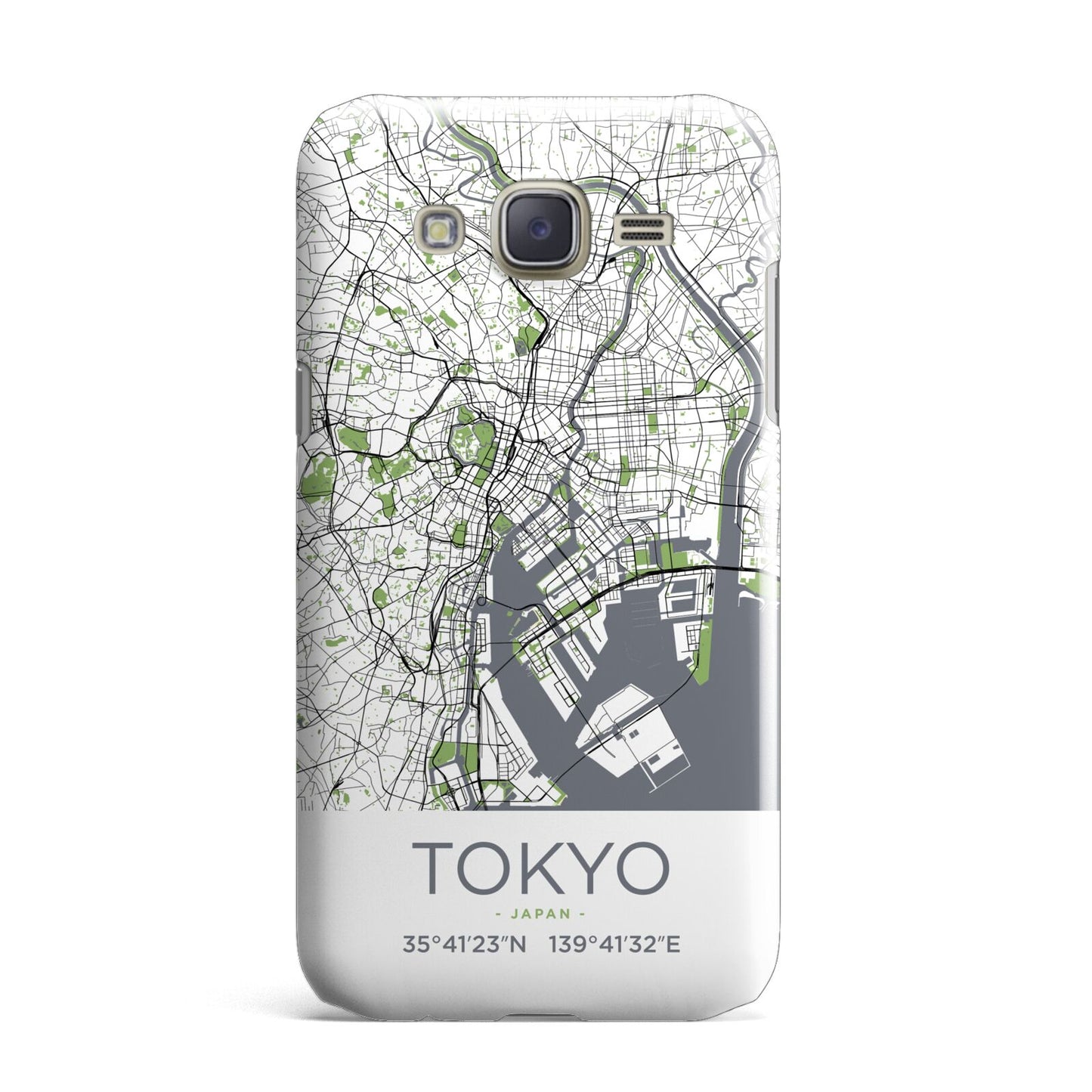 Map of Tokyo Samsung Galaxy J7 Case