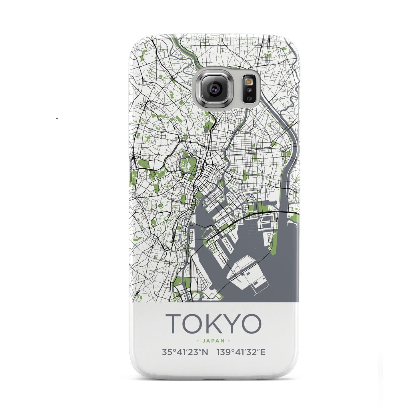 Map of Tokyo Samsung Galaxy S6 Case